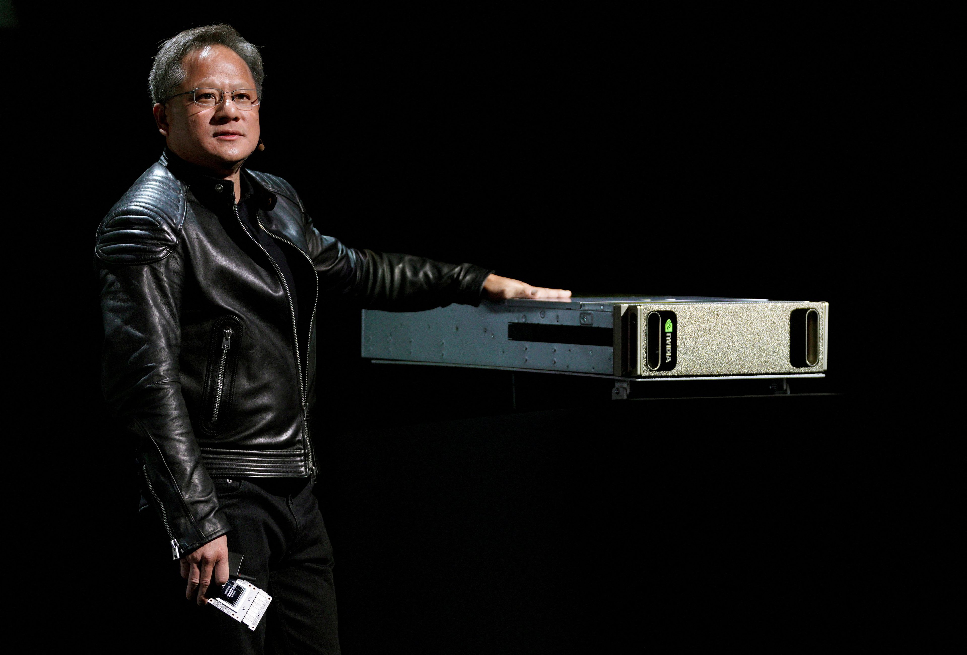 El director ejecutivo de Nvidia, Jensen Huang.