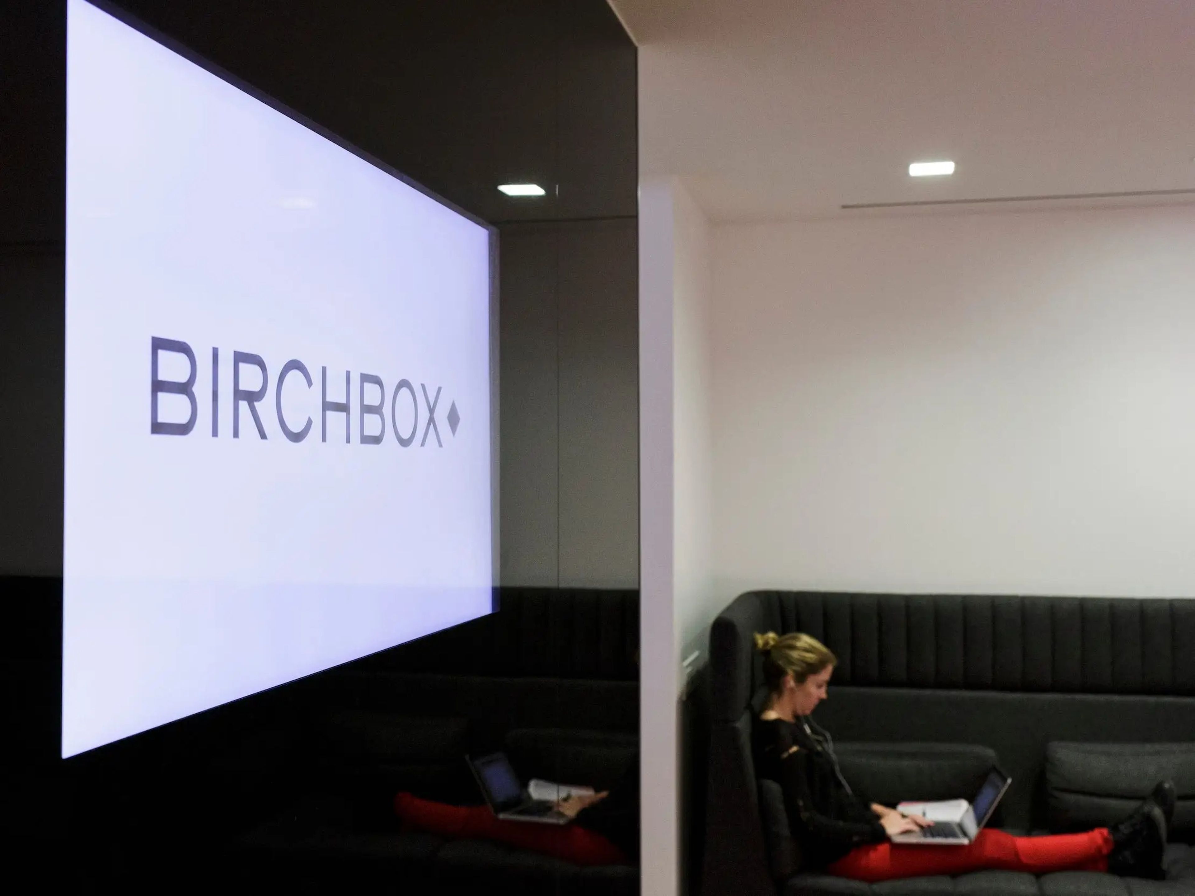 Las oficinas de Birchbox 2014.