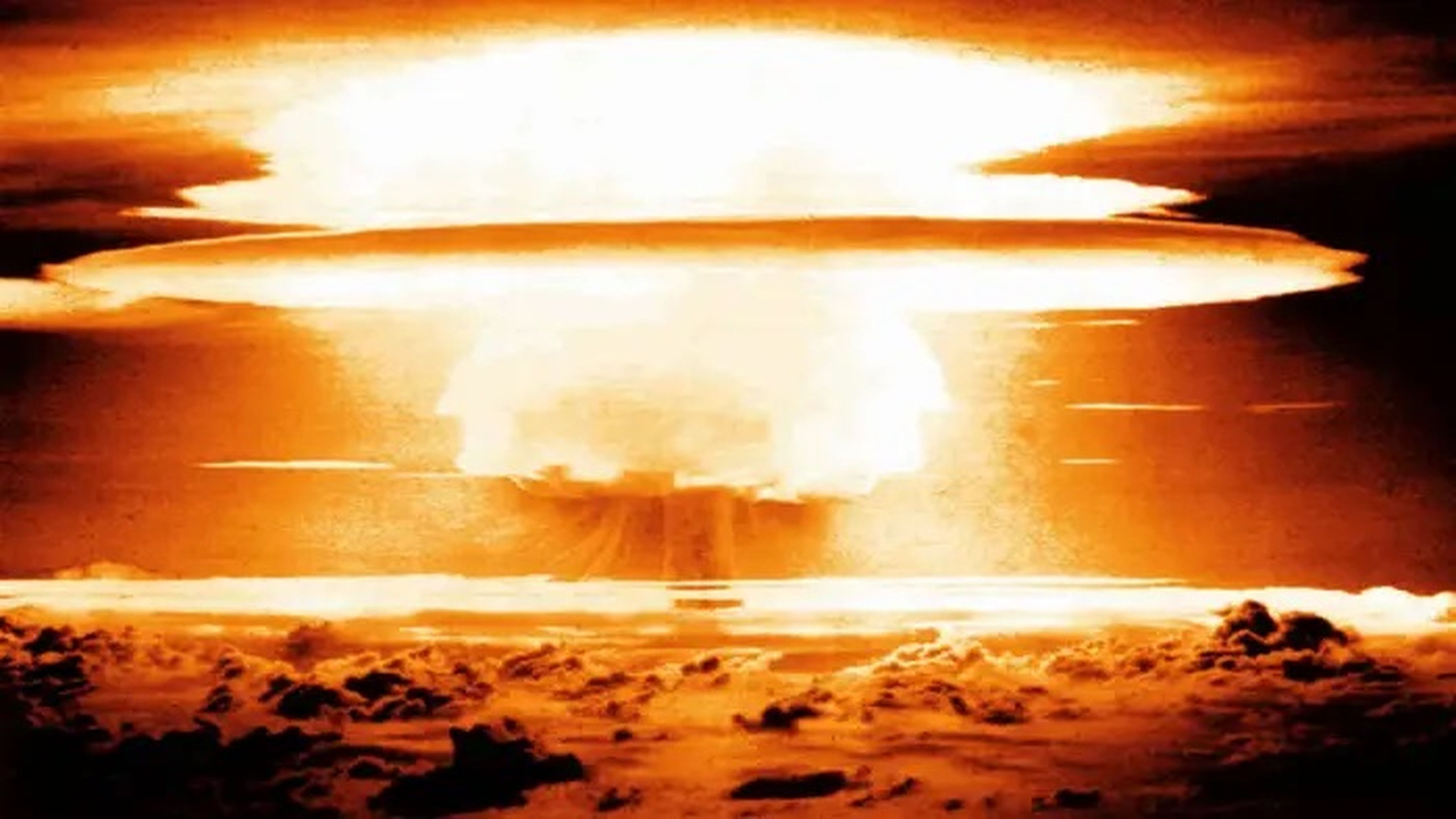 Alrededor del 85% de la energía de una explosión nuclear procede de la propia detonación.