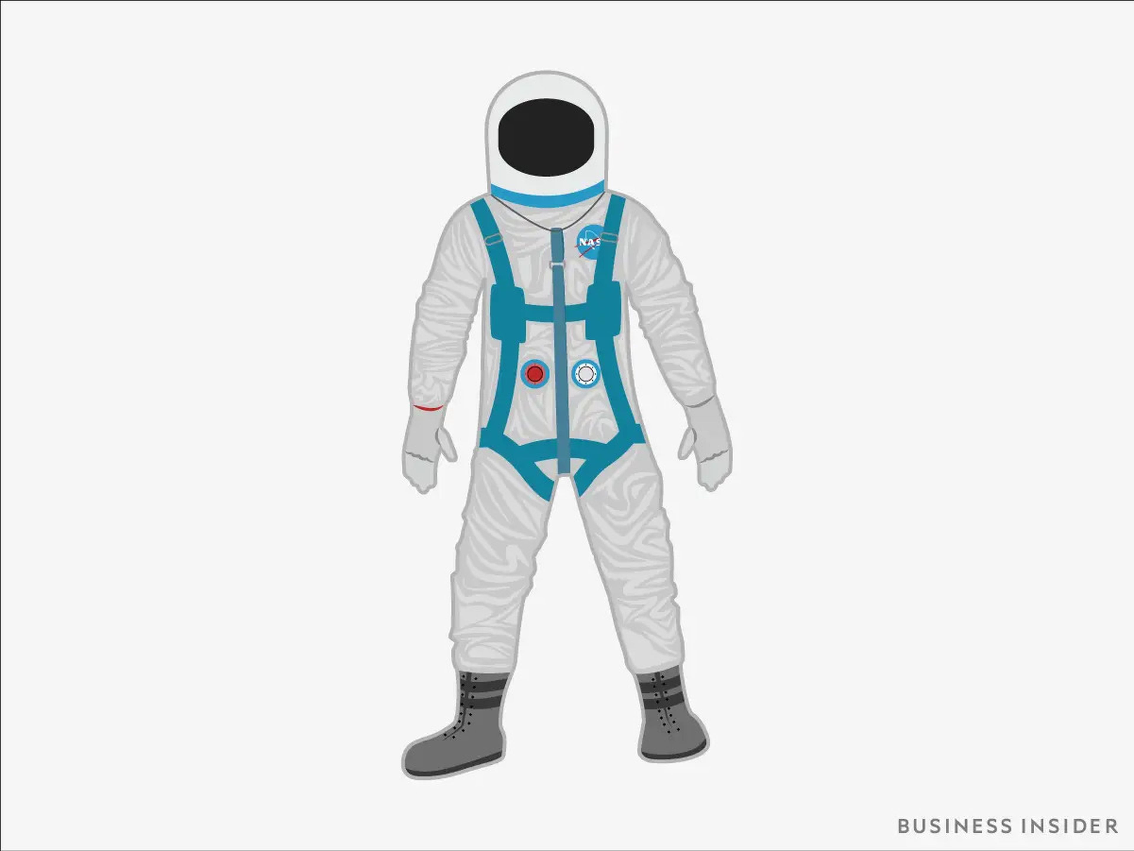 gemini flight suit 1965 1966 nasa spacesuit business insider