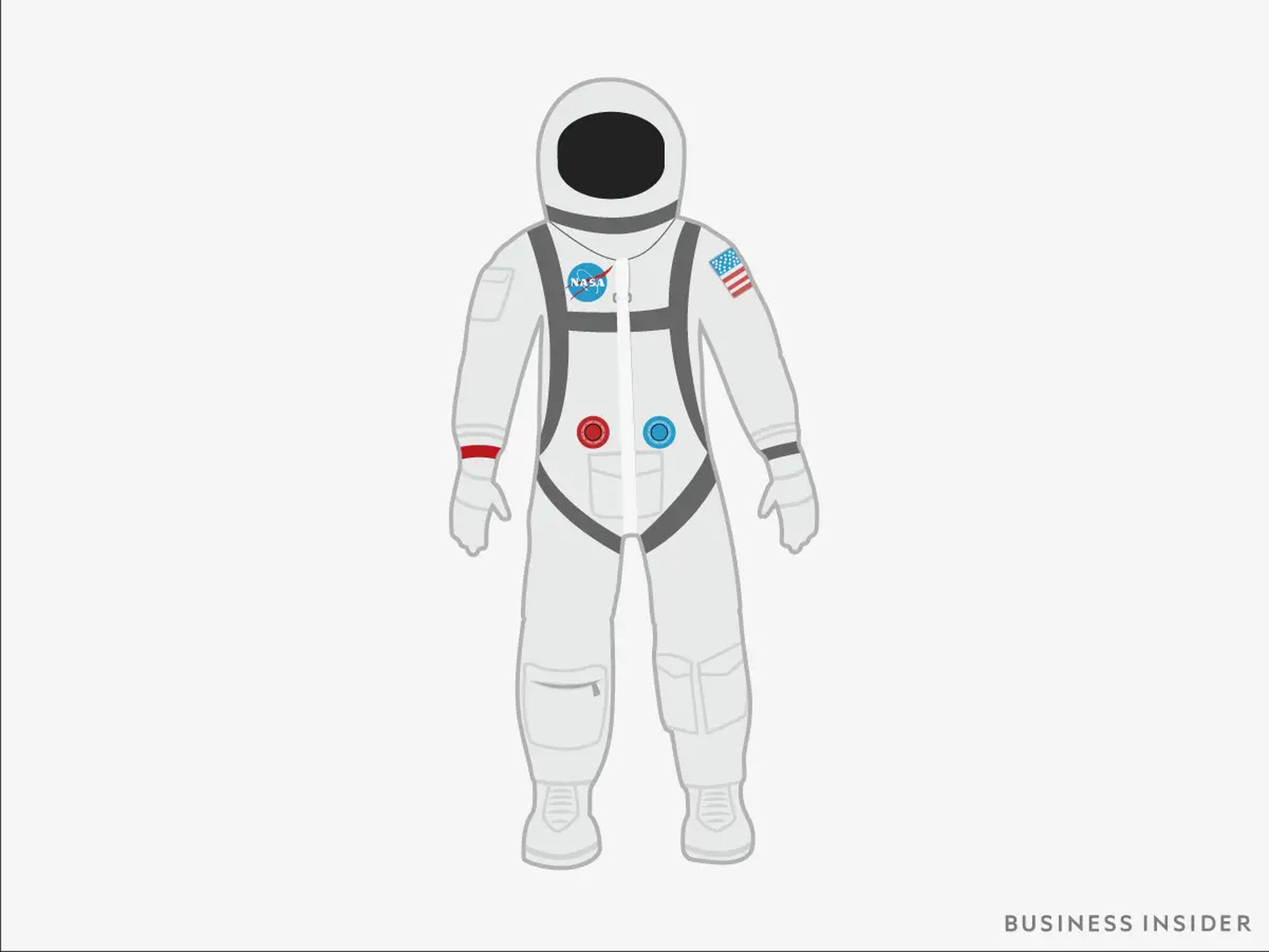 gemini spacewalk suit 1965 1966 nasa spacesuit business insider