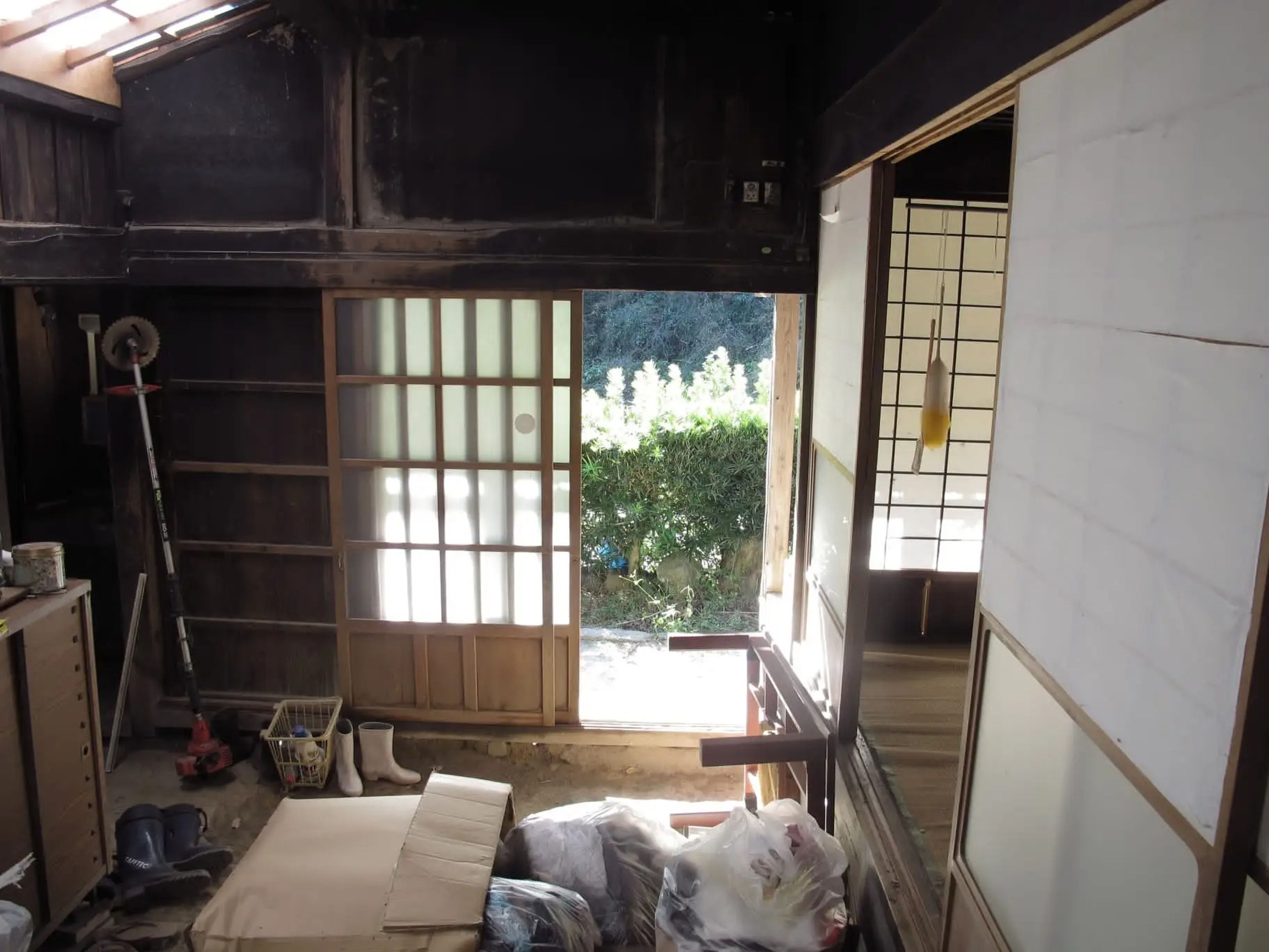 The interiors of the Ryokan.