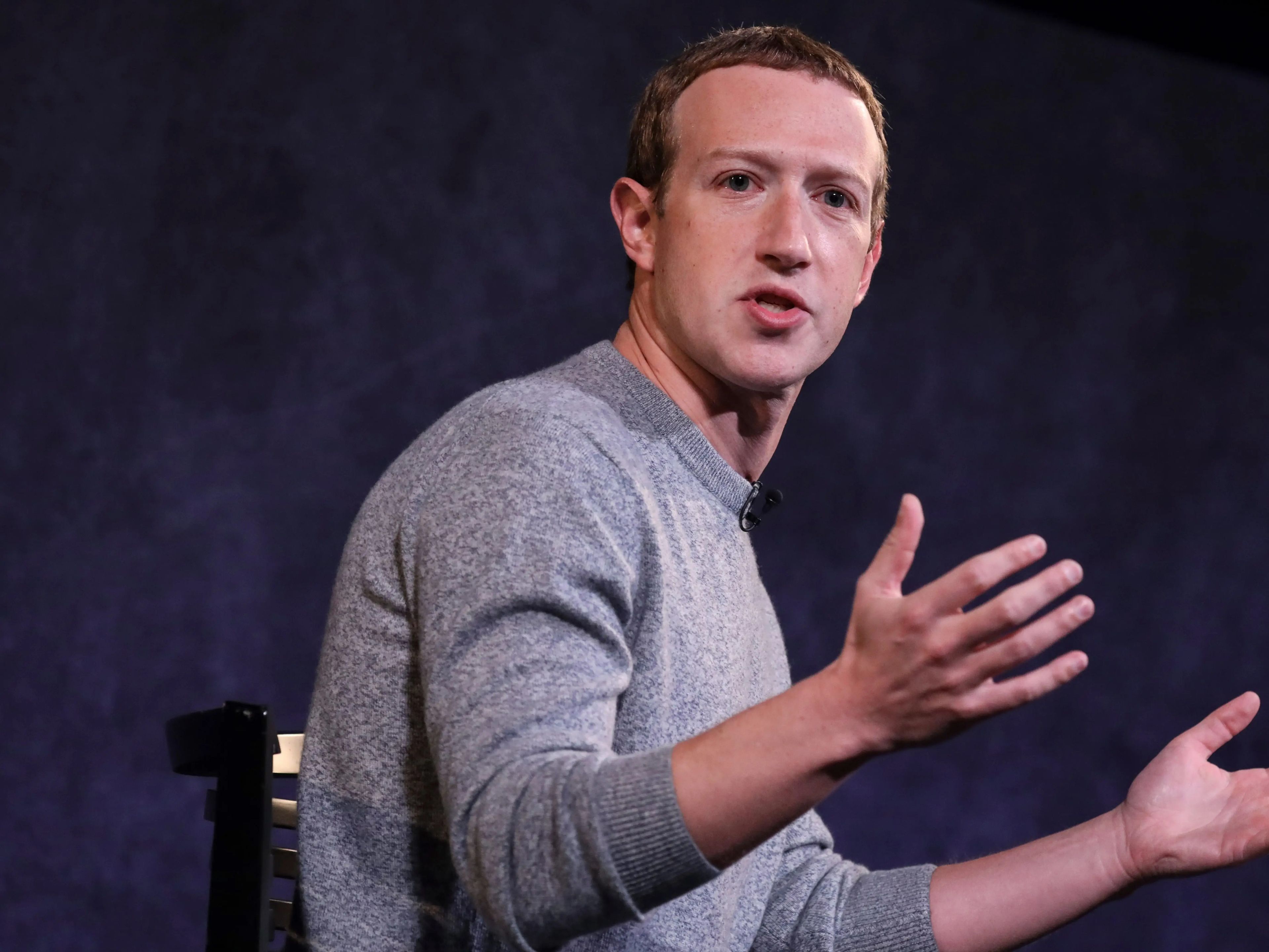Mark Zuckerberg, CEO de Meta (matriz de Facebook, Instagram y WhatsApp).
