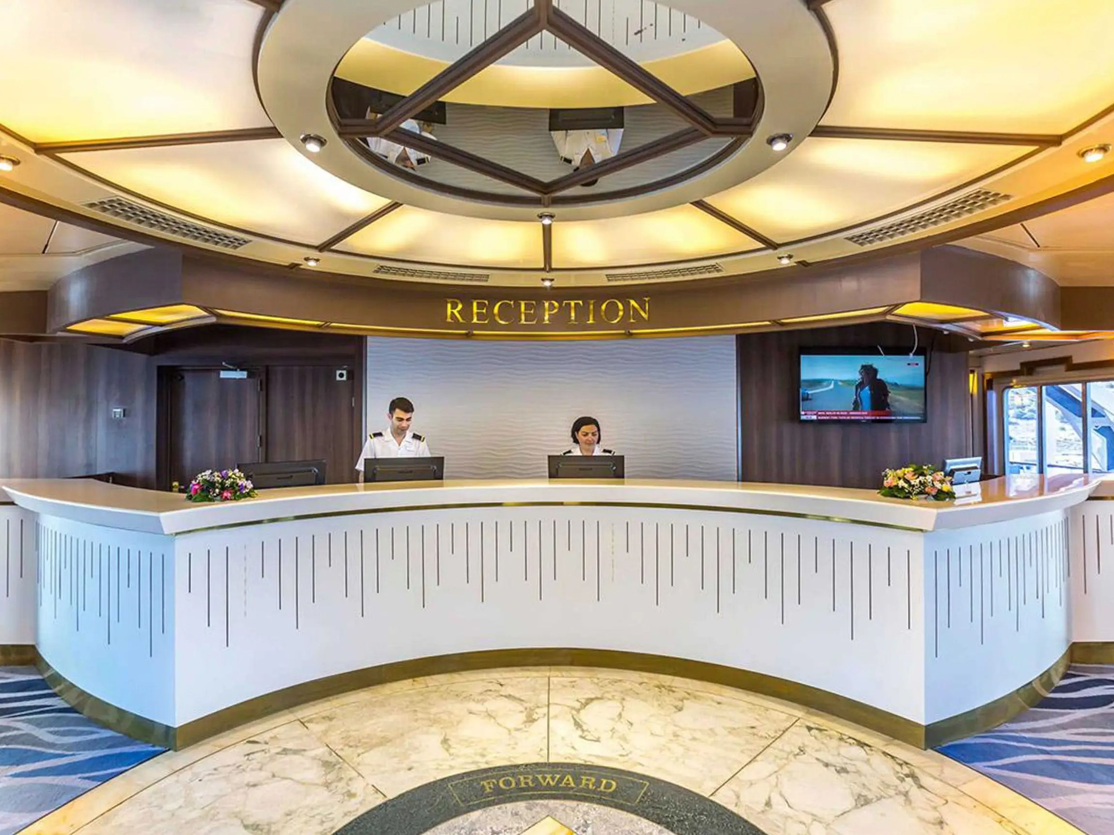 Reception on the MV Gemini with Life at Sea Cruises