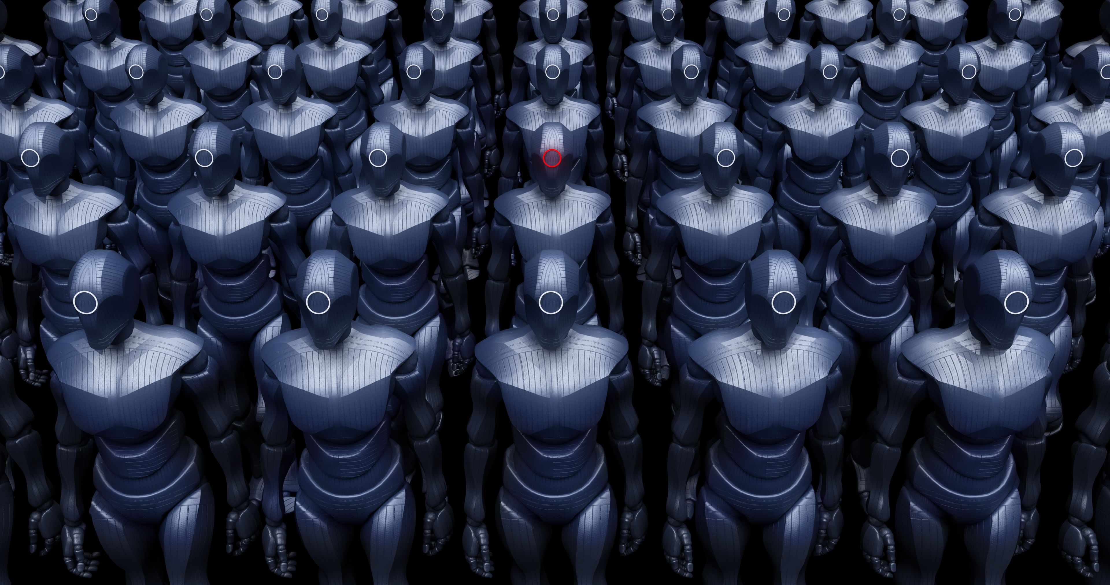 Ejército de robots, IA