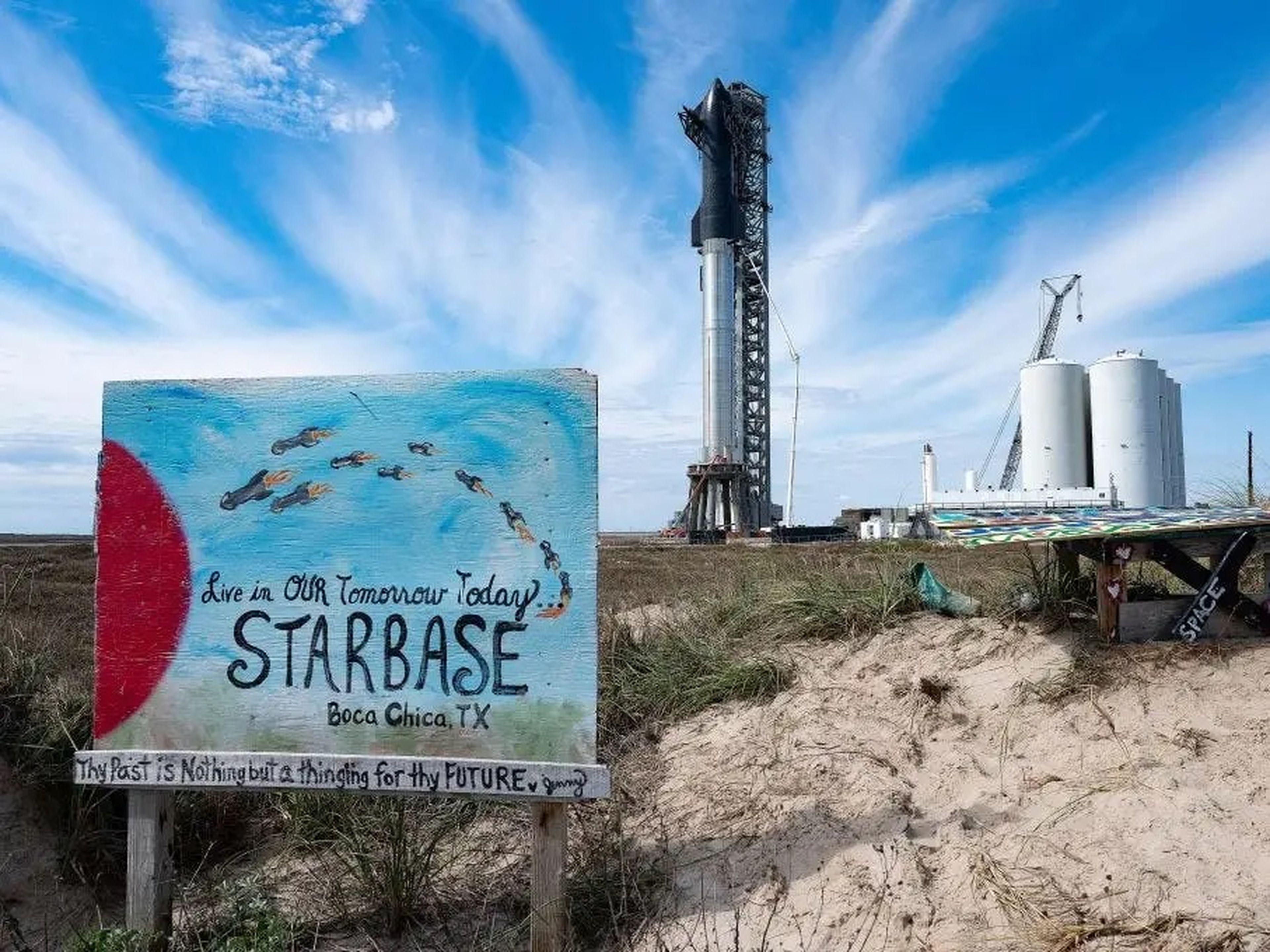 Elon Musk quiere crear también una ciudad en Boca Chica, Texas, llamada 'Starbase'.