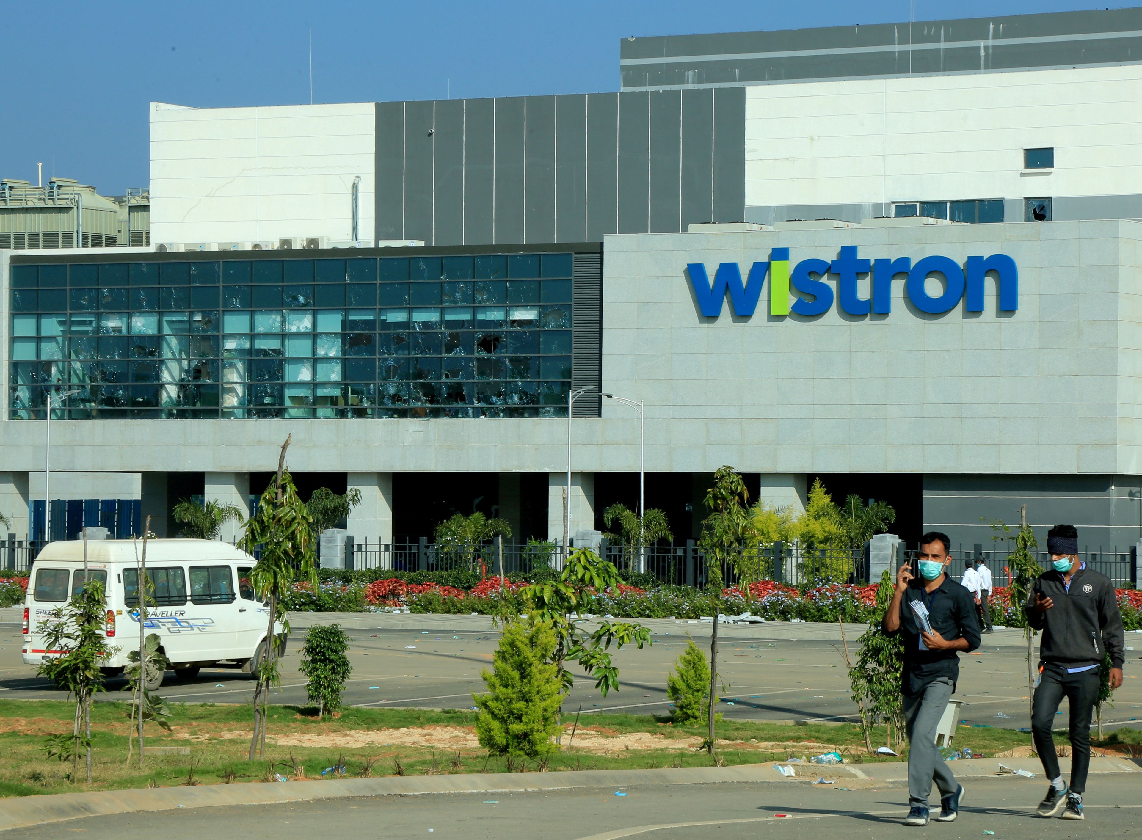 Fábrica de Wistron en Karnataka, India, donde Apple está fabricando iPhones.