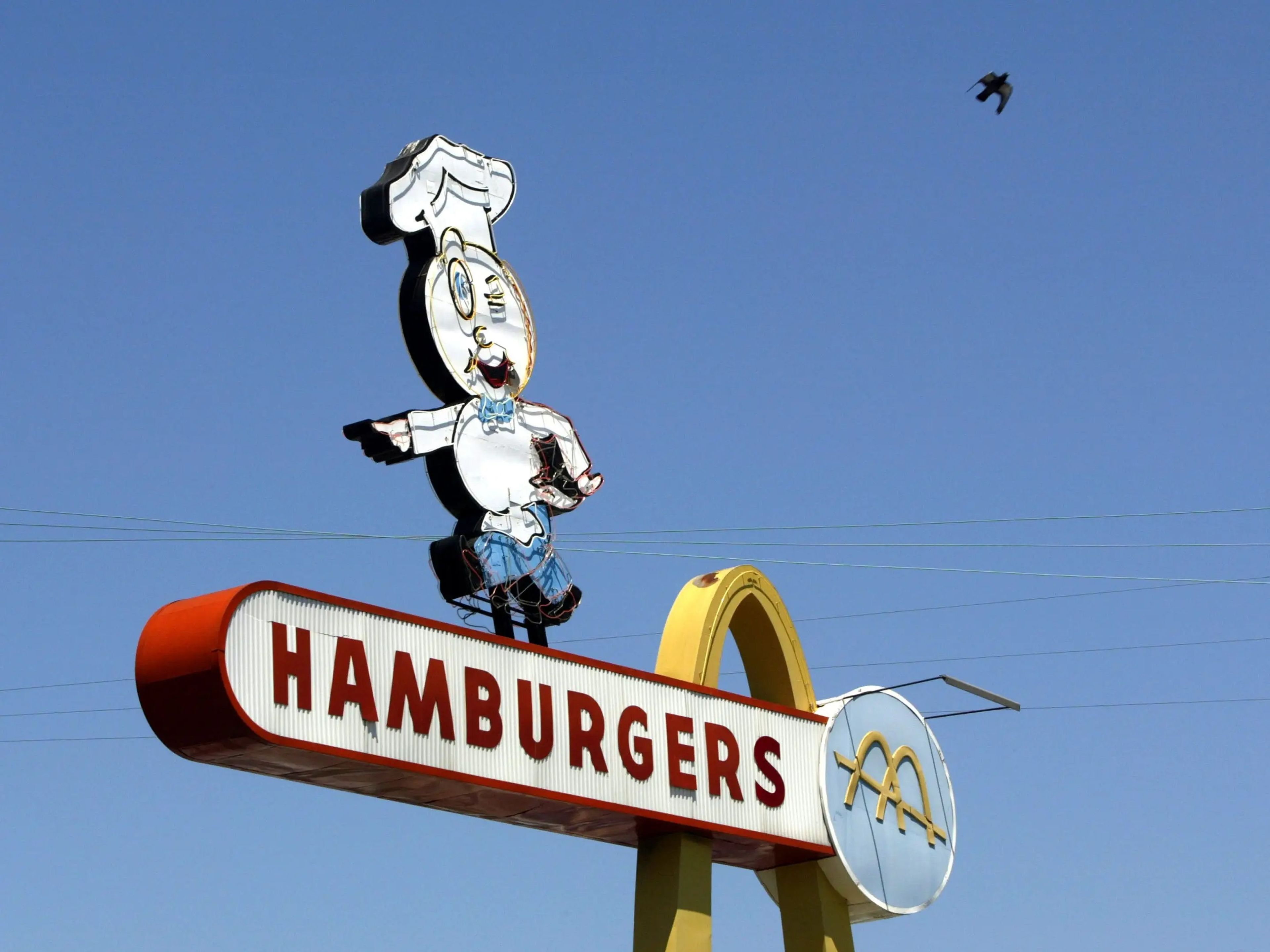 Speedee es el primer logo original del chef de McDonald's.