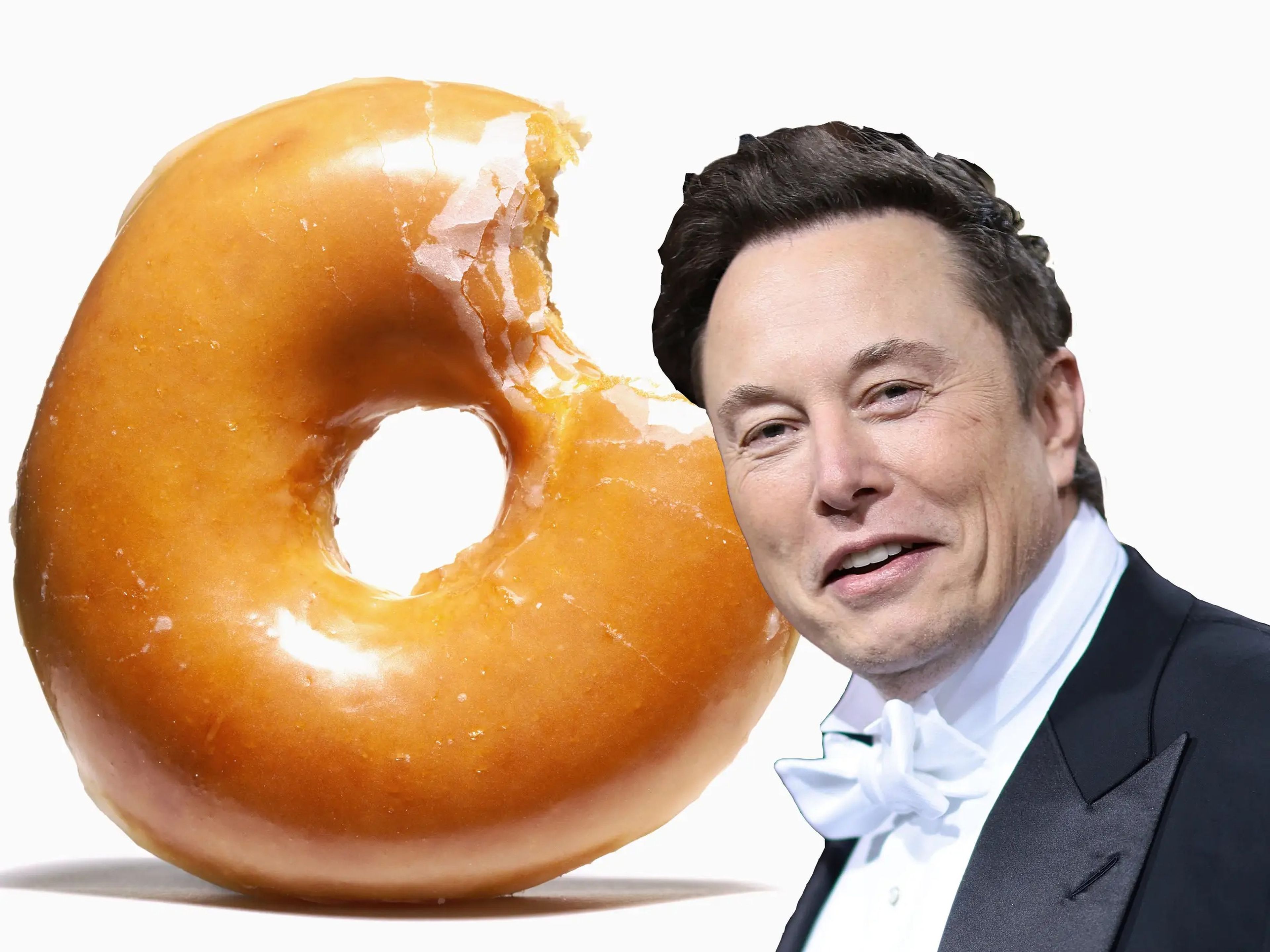 Elon Musk ama los dónuts. El CEO de Twitter tuiteó que come uno todas las mañanas.
