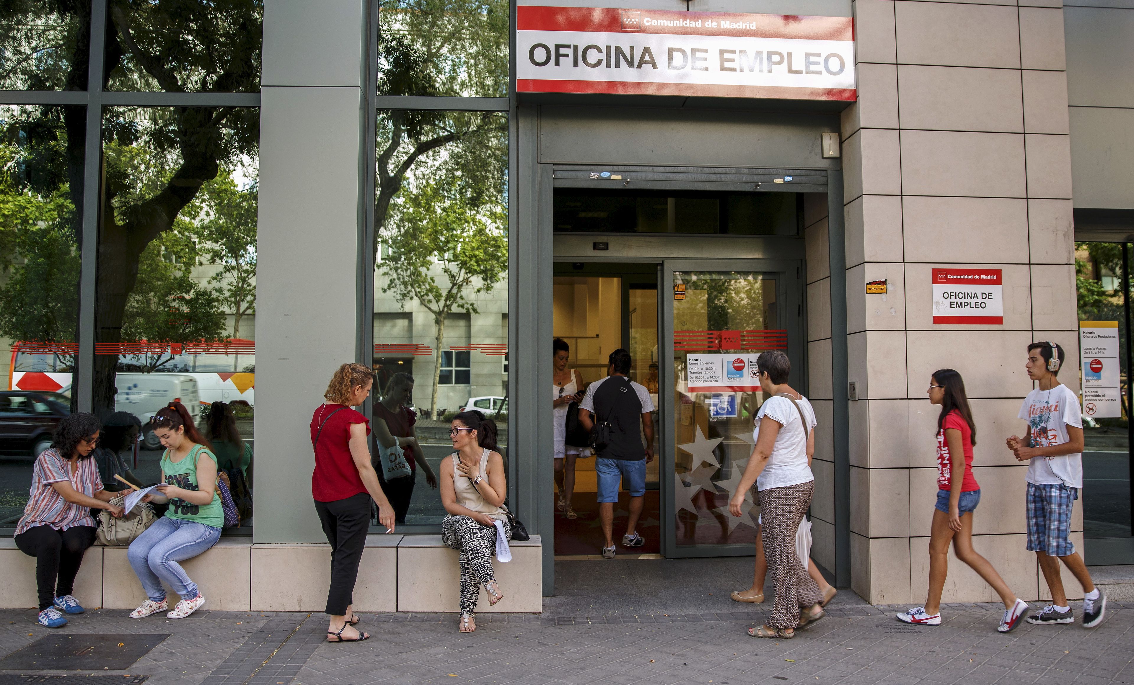 Oficina del SEPE en Madrid