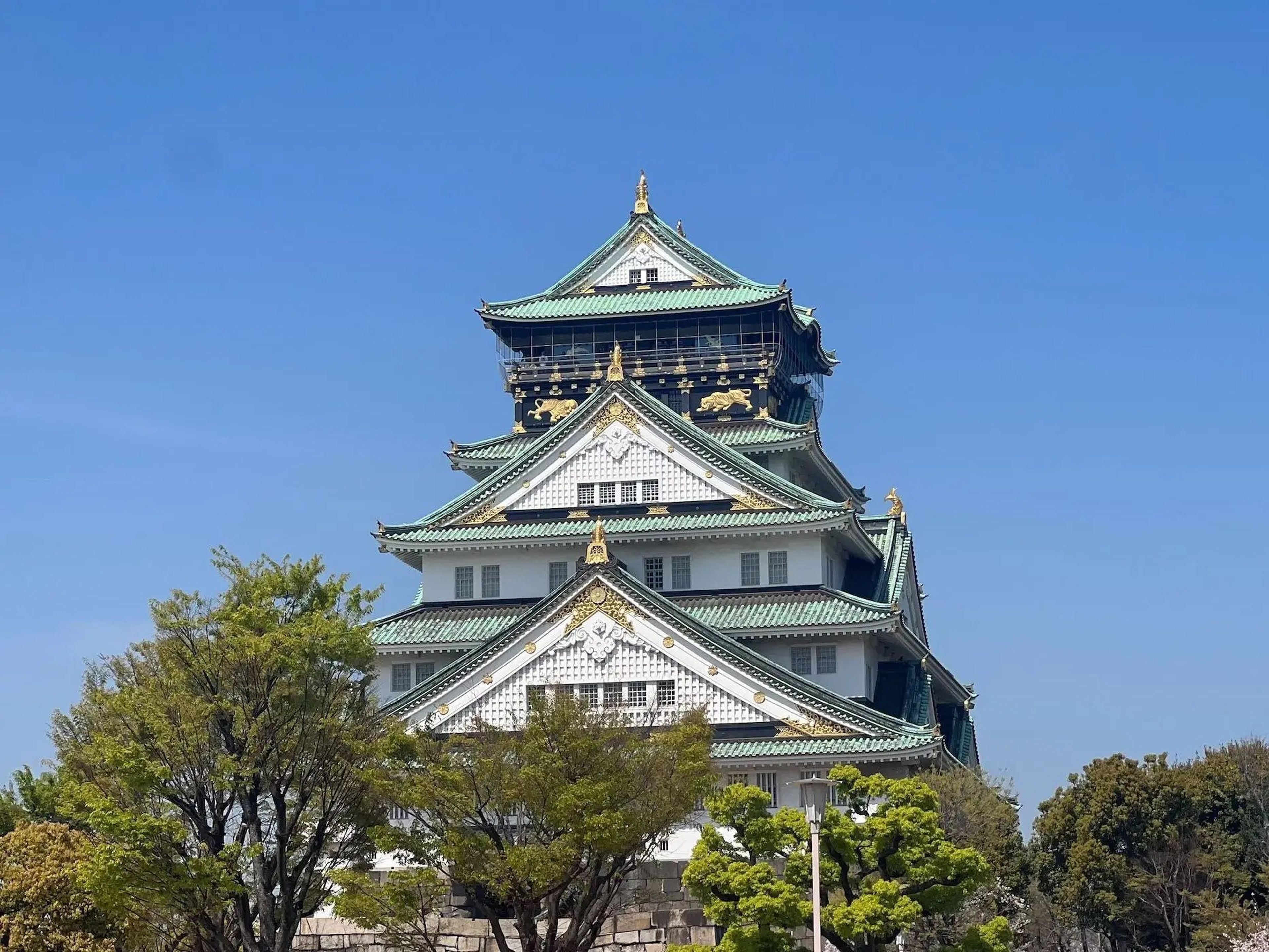 Castillo de Osaka.