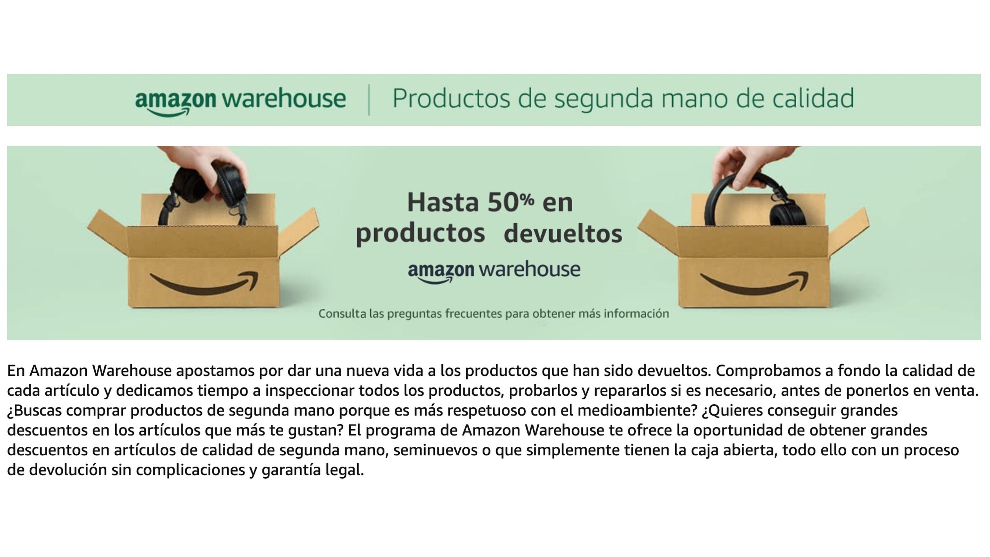 Portada de Amazon Warehouse