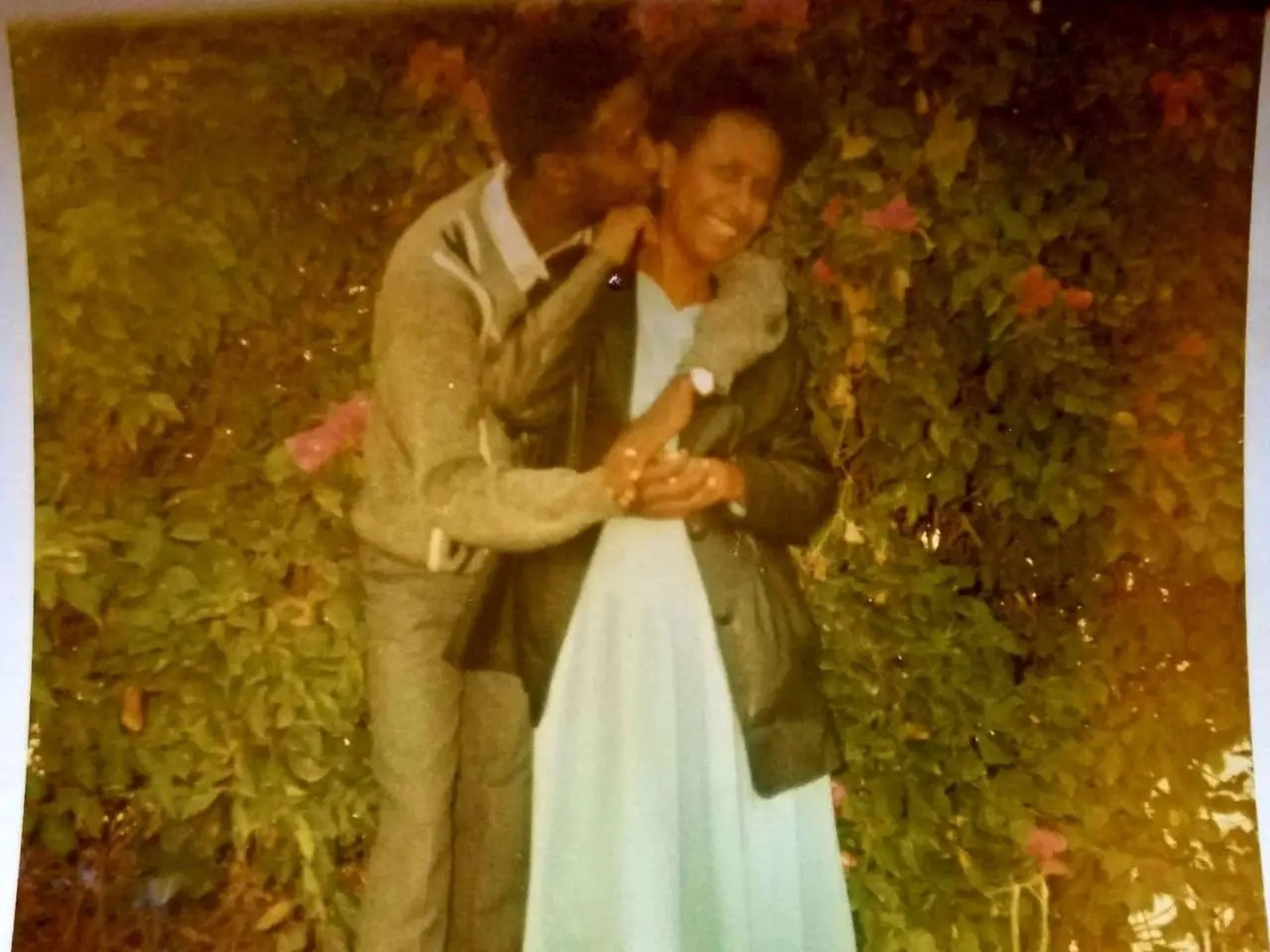 El profesor Amare y su mujer en una cita en Bahir Dar en 1988.