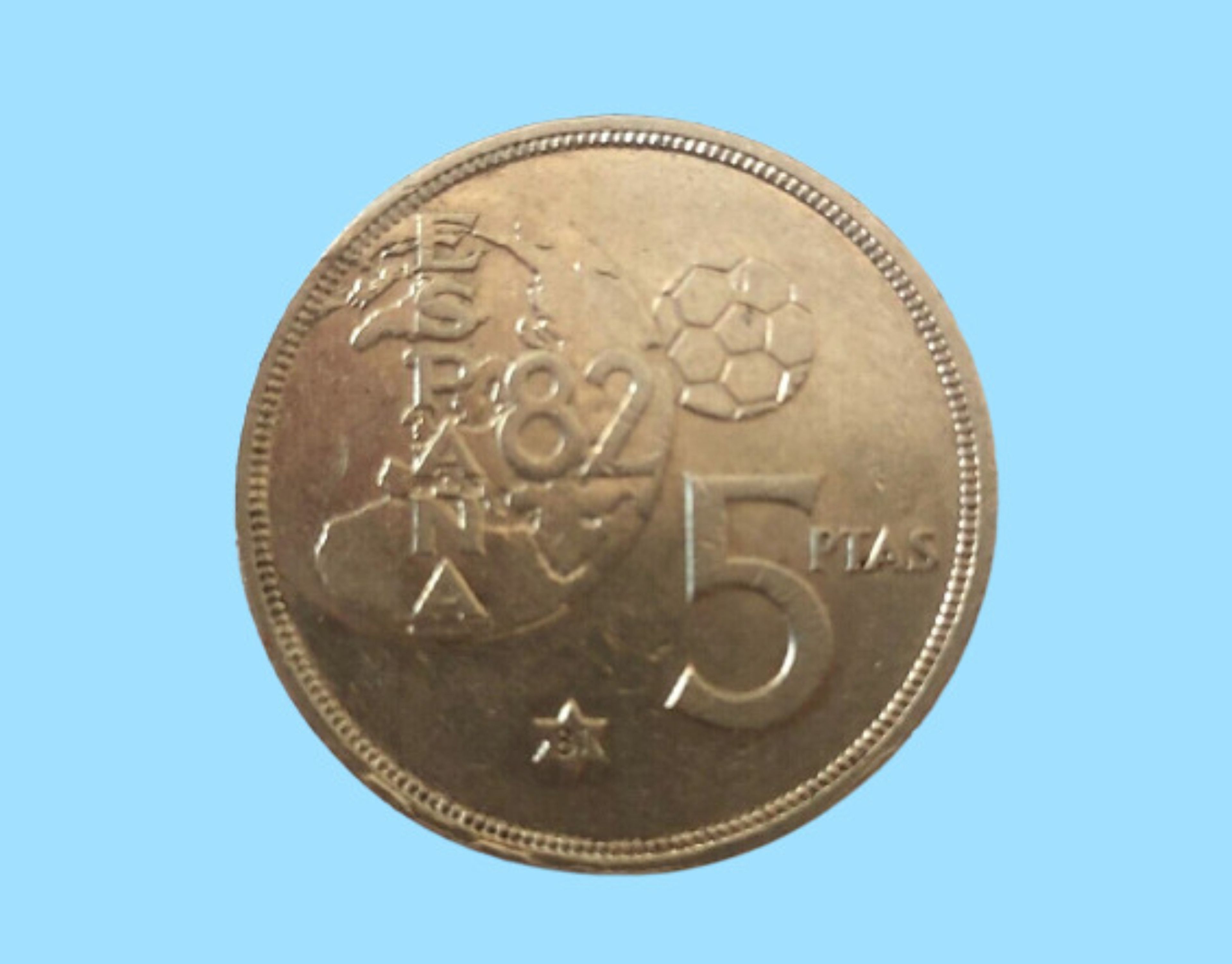 5 pesetas de 1980