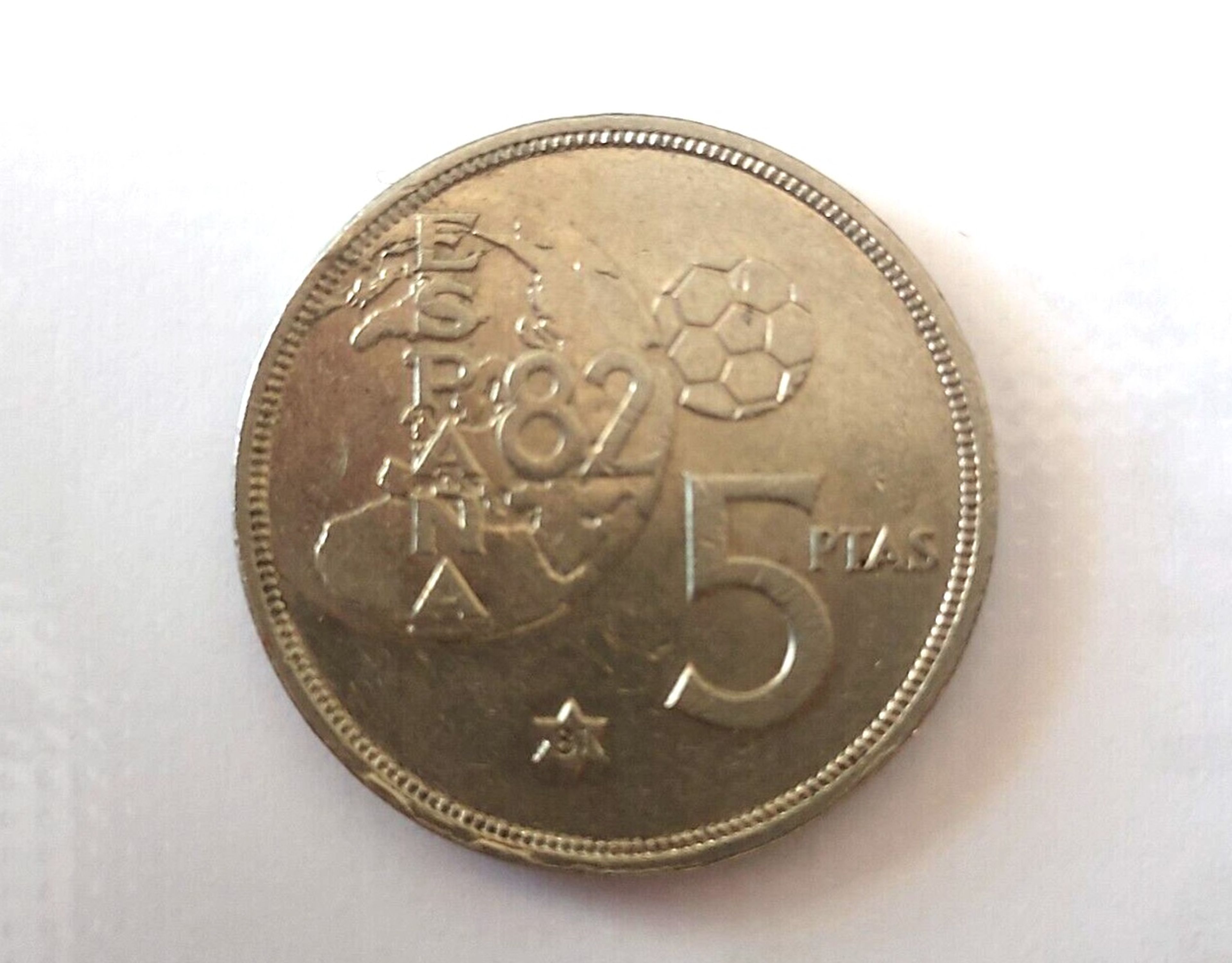 5 pesetas de 1980