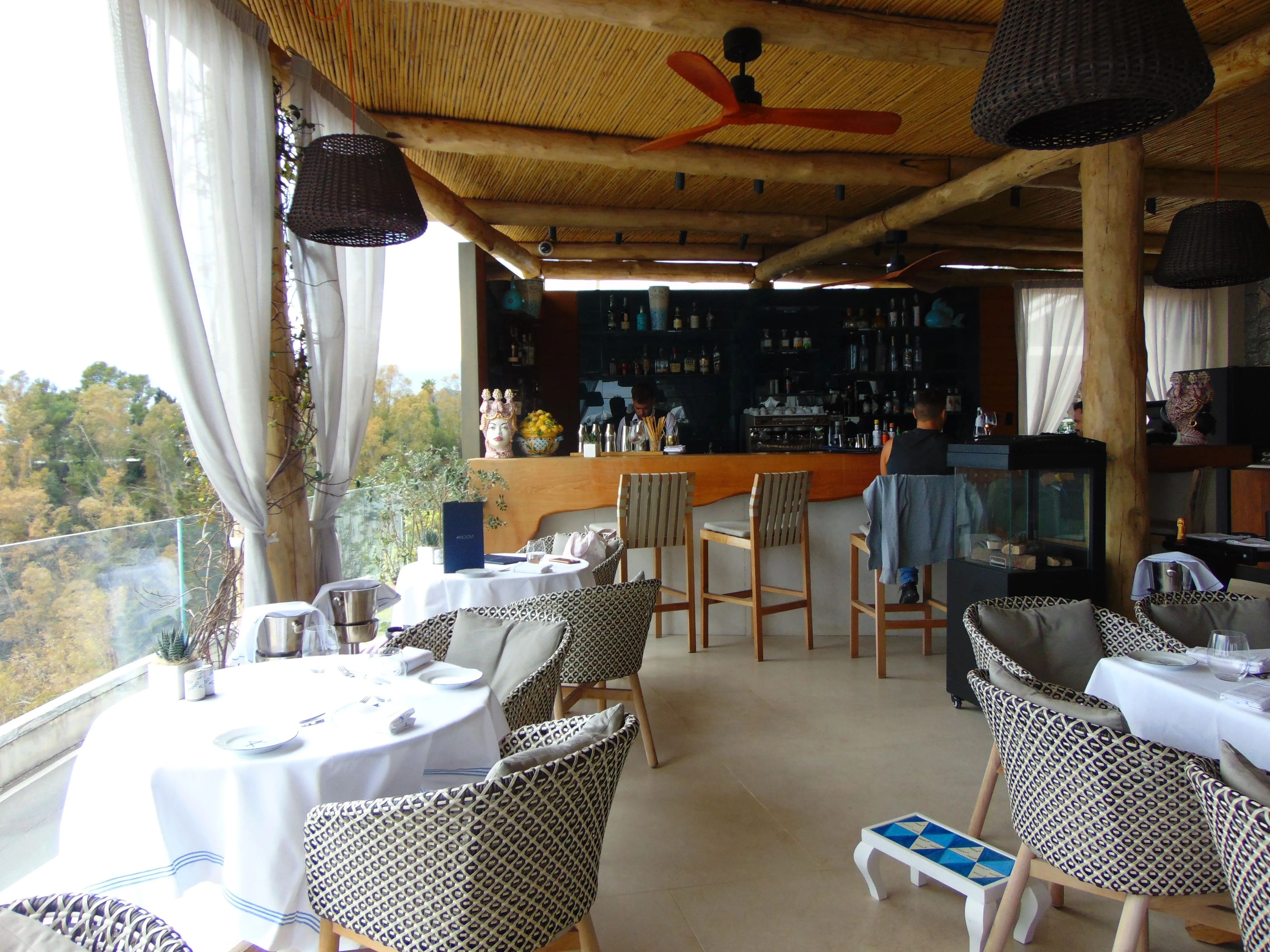 El restaurante Anciovi del San Domenico Palace.