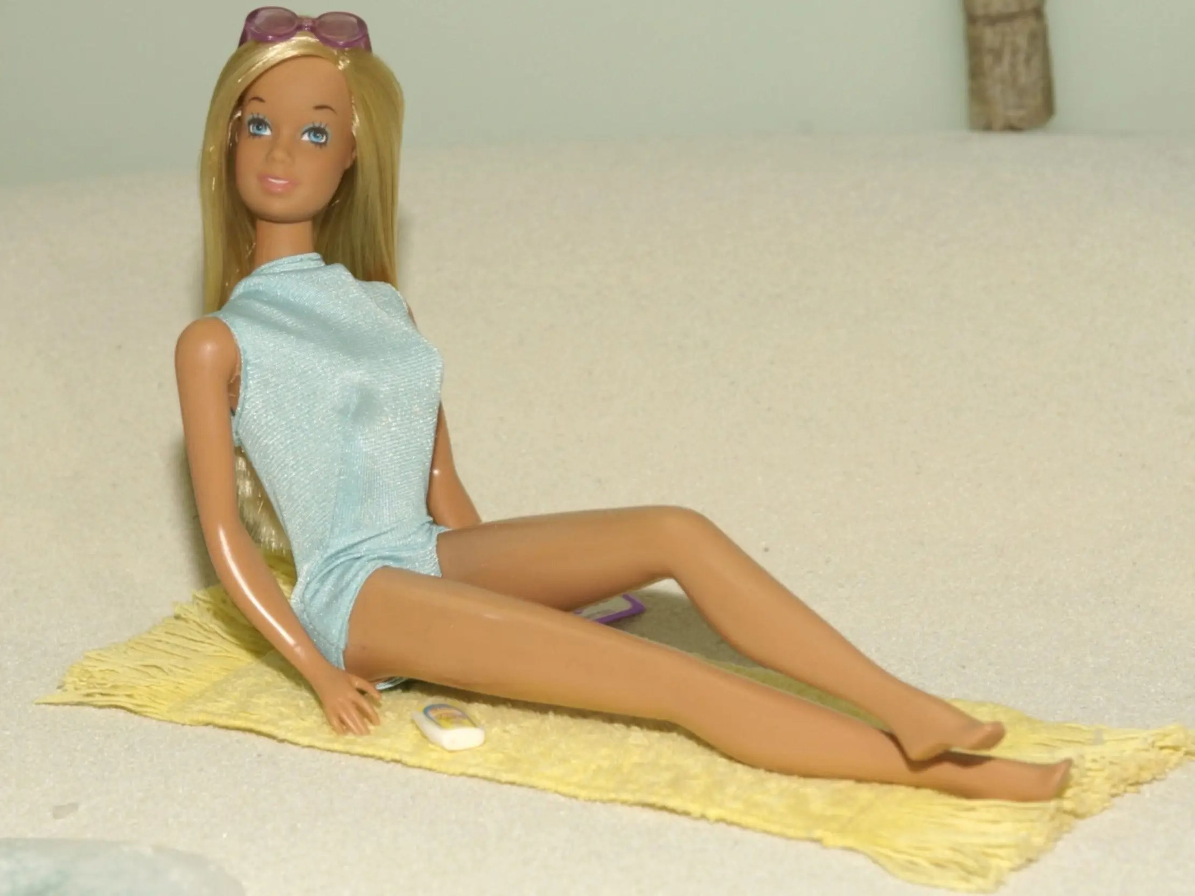 Una Barbie Malibú expuesta en 2002.
