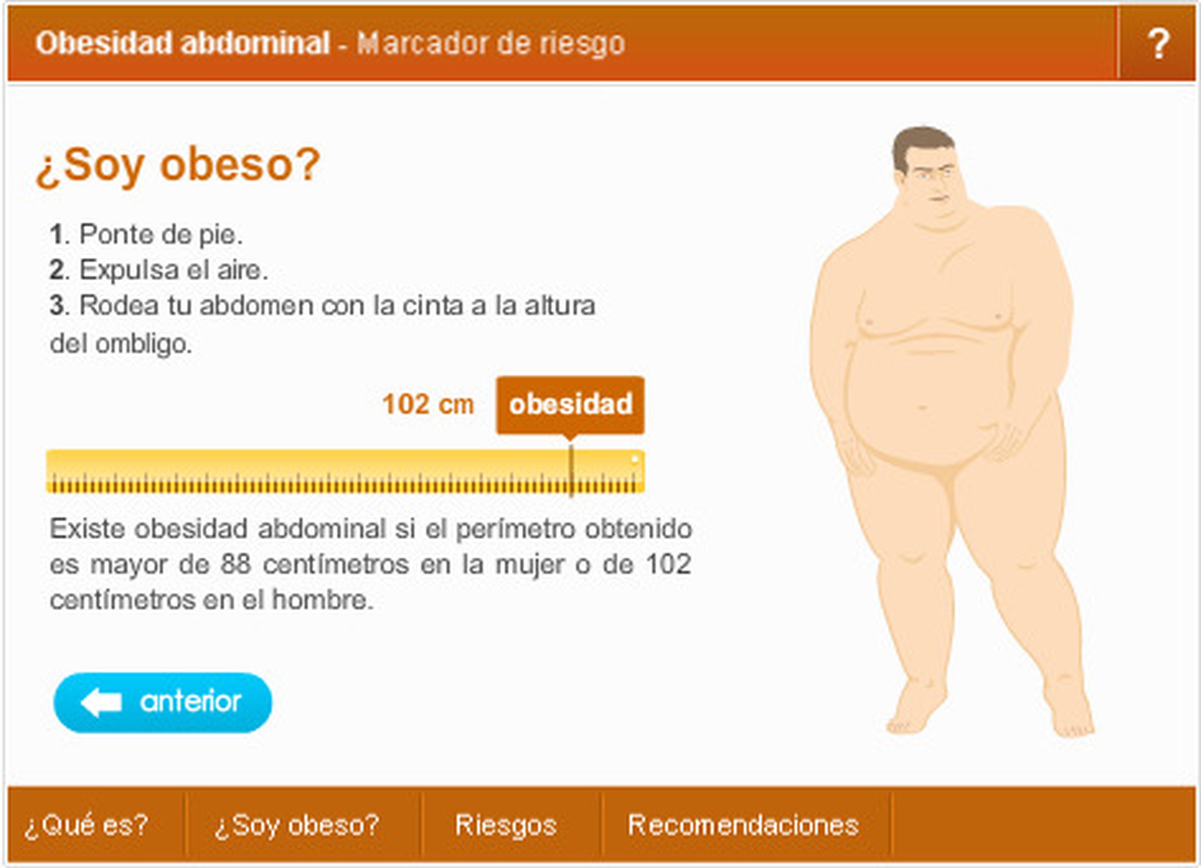 Cómo saber si eres obeso