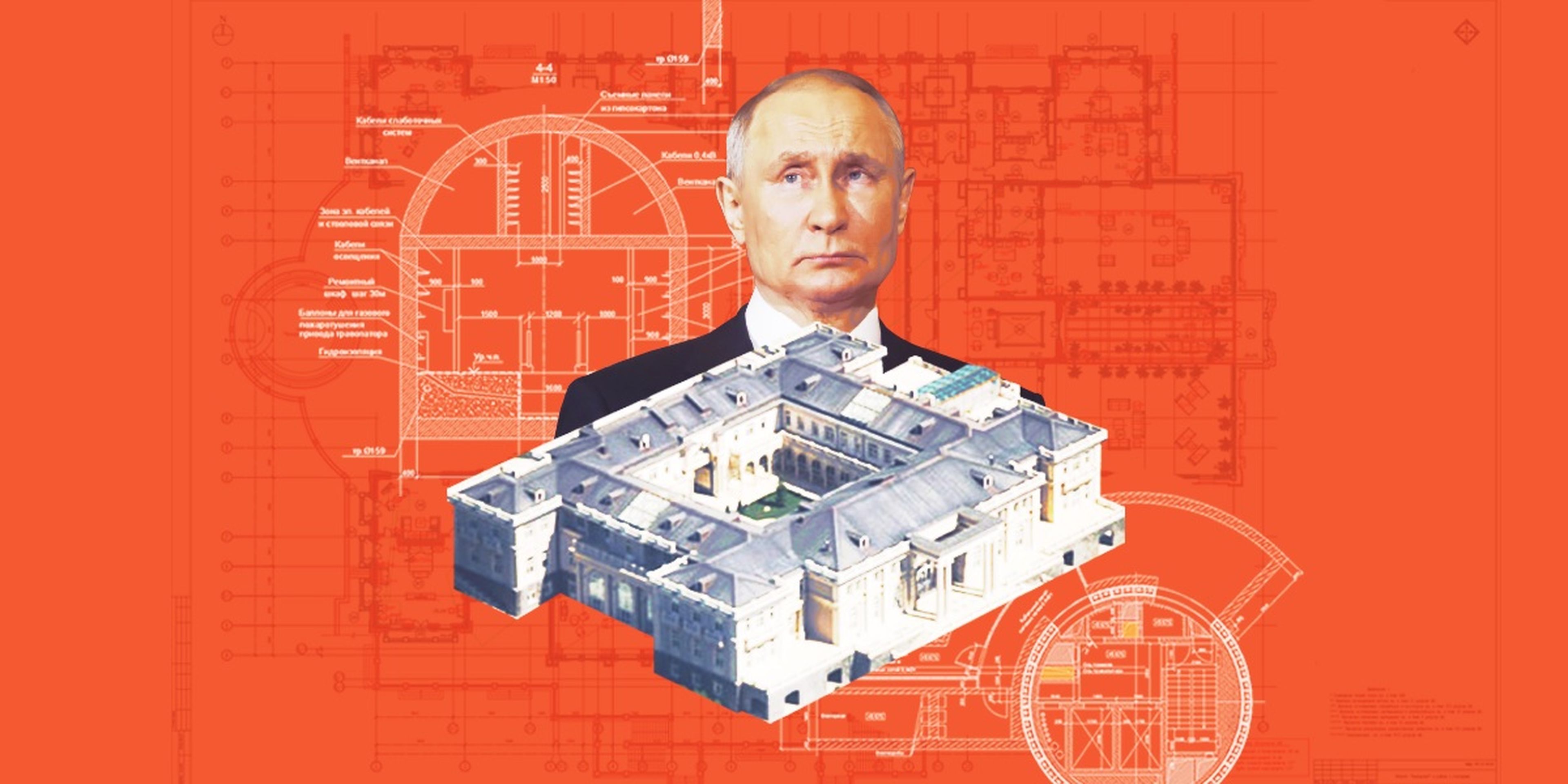Los diagramas que muestran un complejo de túneles bajo el palacio de Putin en el Mar Negro son una prueba de cuánto tiempo lleva el líder ruso obsesionado con la posibilidad de un conflicto con Occidente.