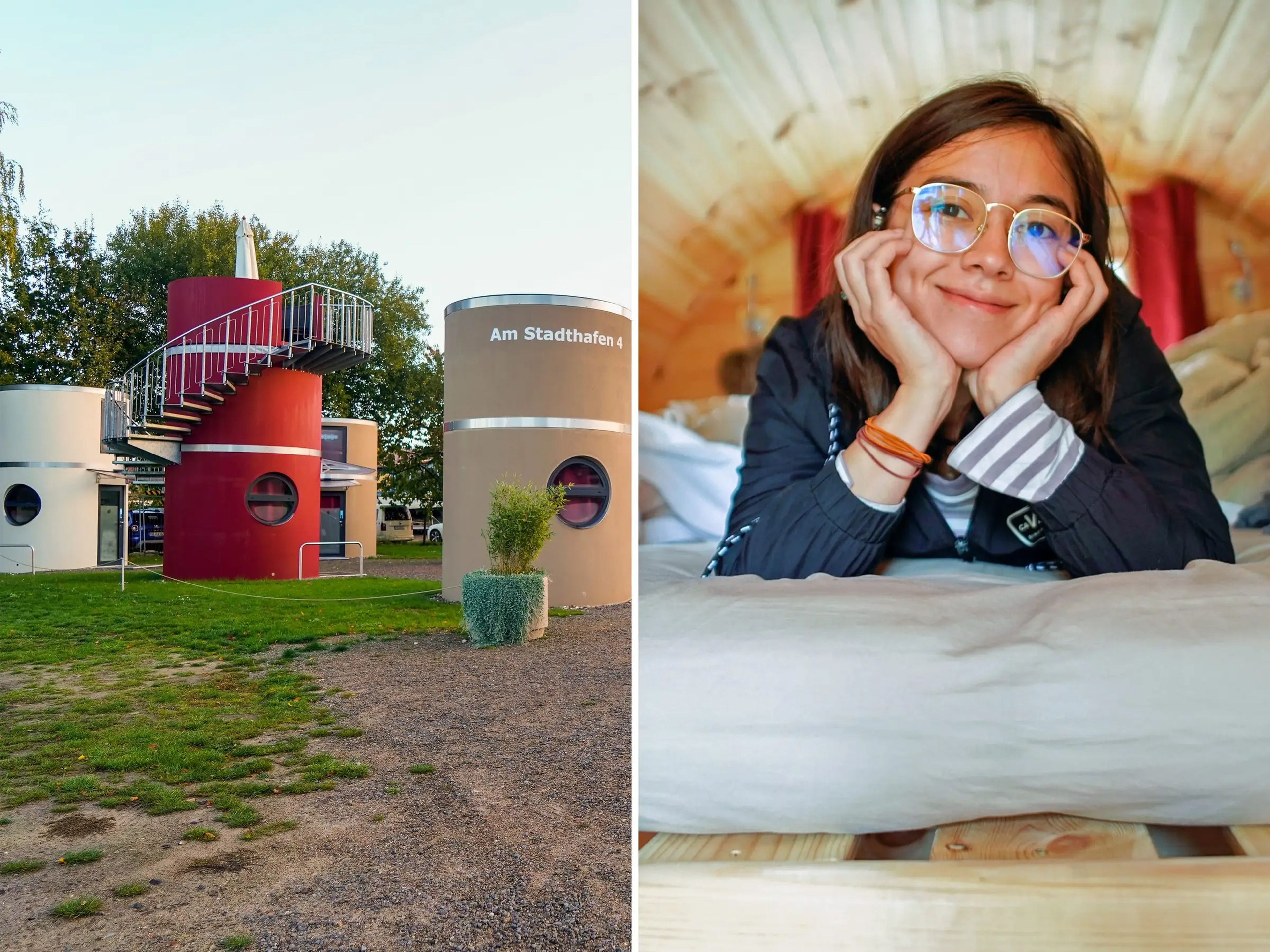 Insider's reporter has squeezed into tiny accommodations around the world, from sleeper train cabins to an airstream trailer.