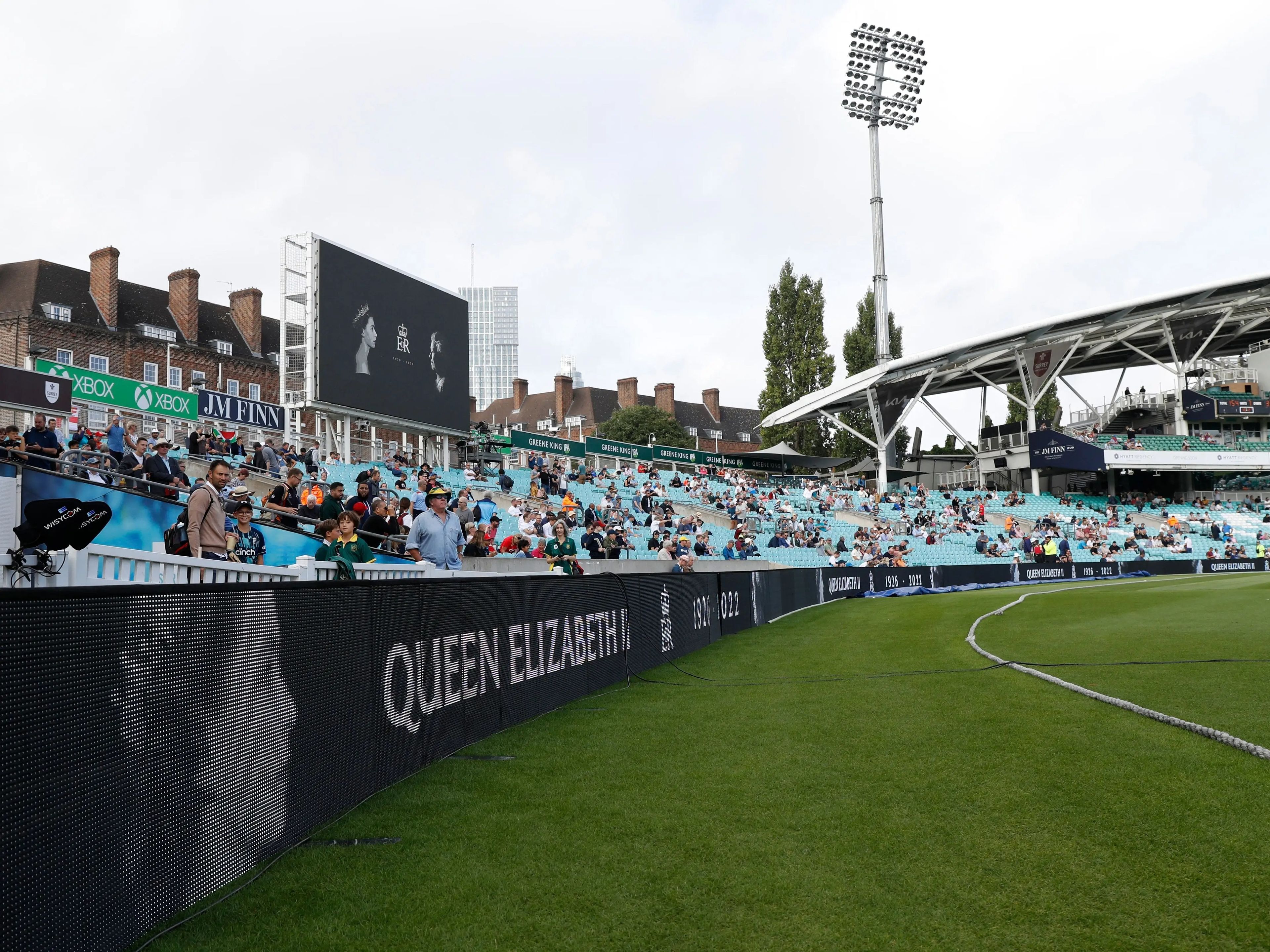 El Oval, campo de críquet incluido en el Ducado de Cornualles, en septiembre.