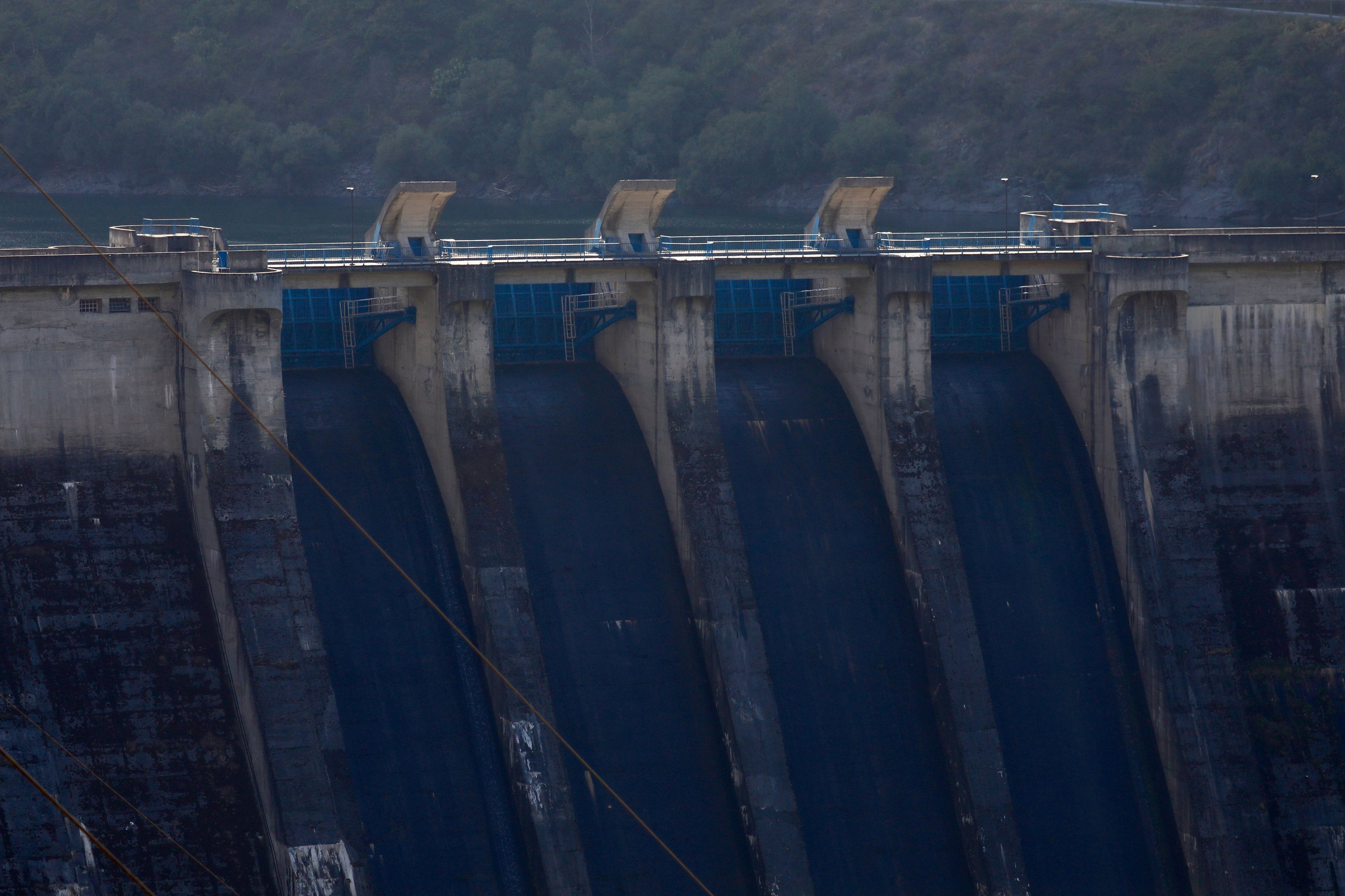 La presa y la central hidroeléctrica de Salime (Asturias) en una imagen de 2017.