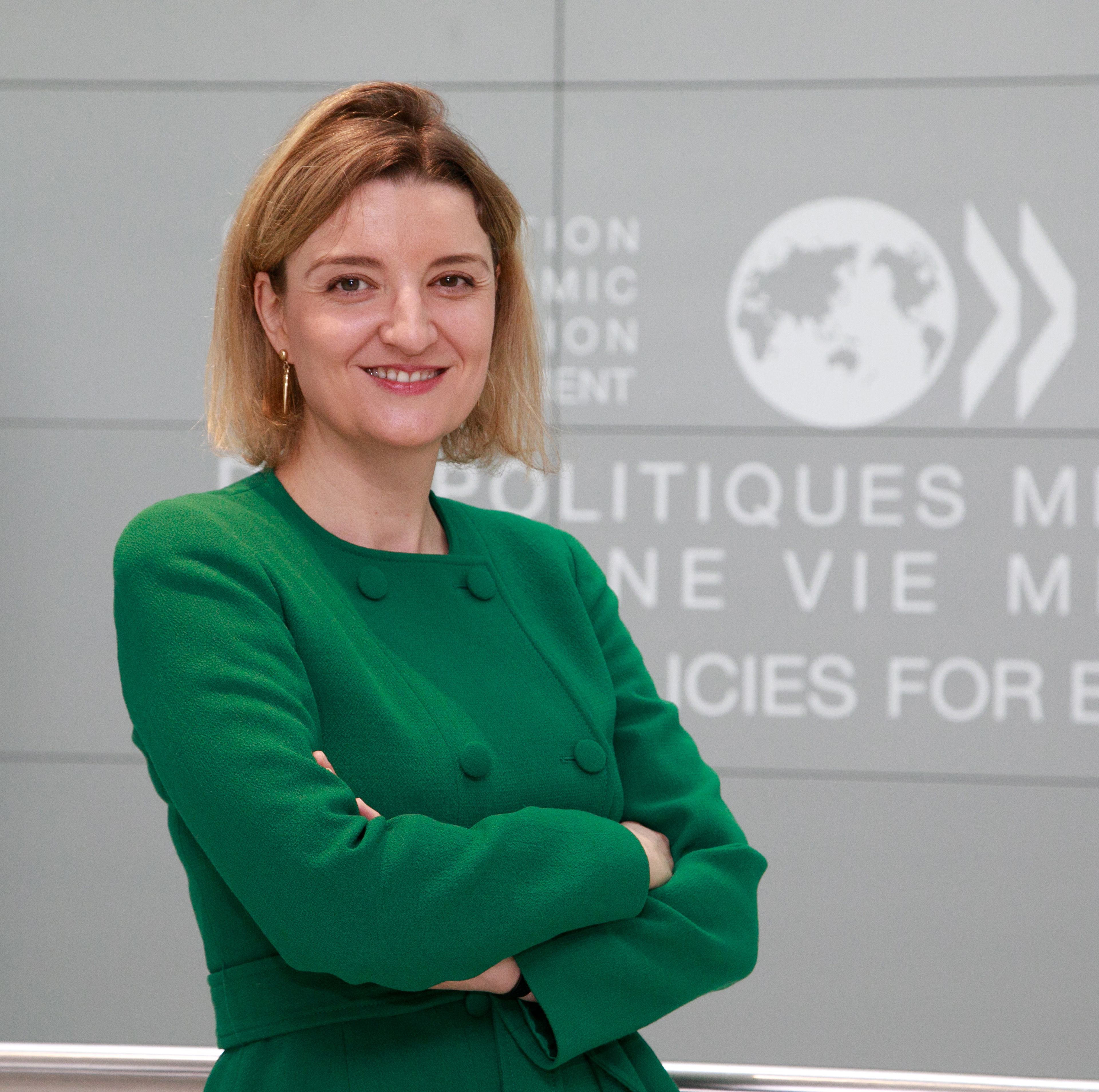 Aida Caldera, jefa de división en el departamento de Economía de la OCDE.