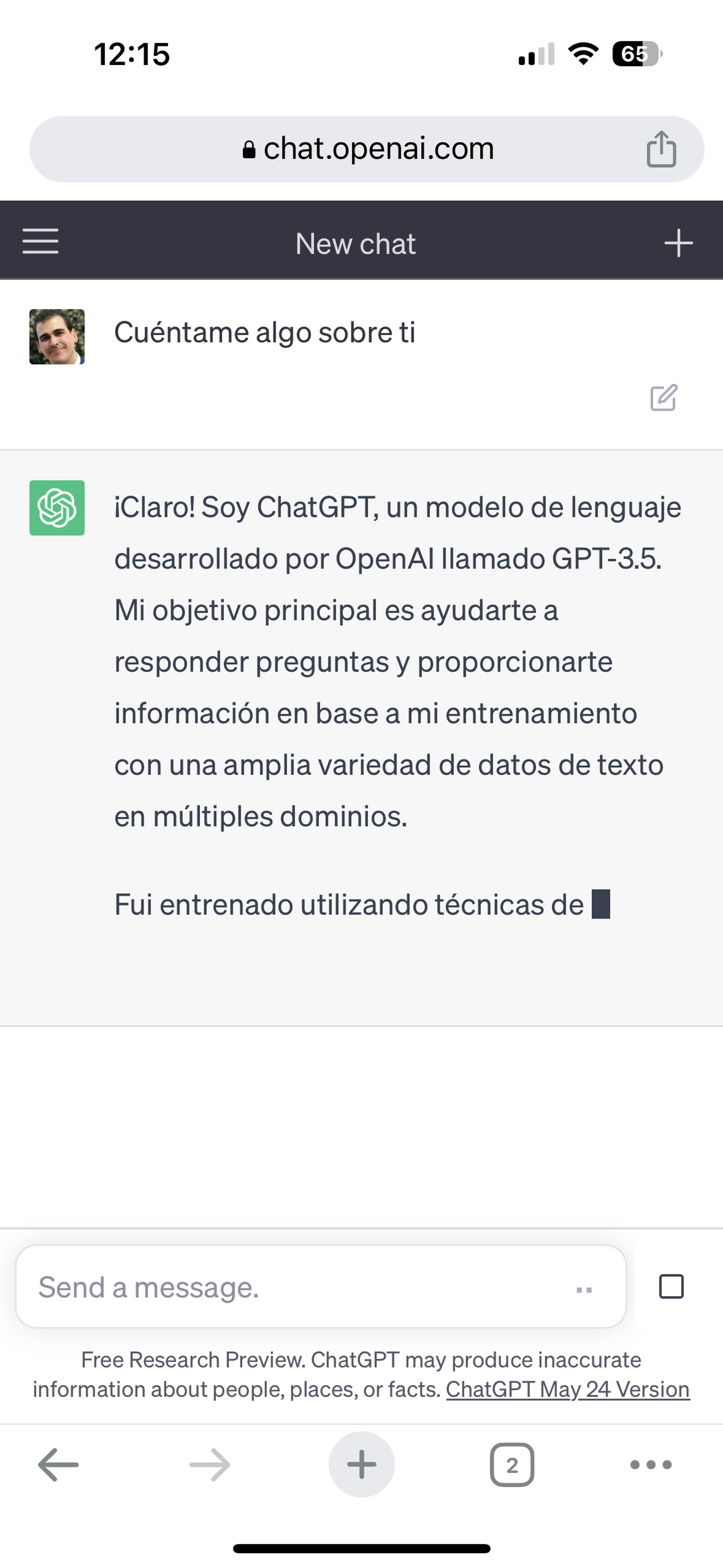 Cómo usar ChatGPT en iOS y Android