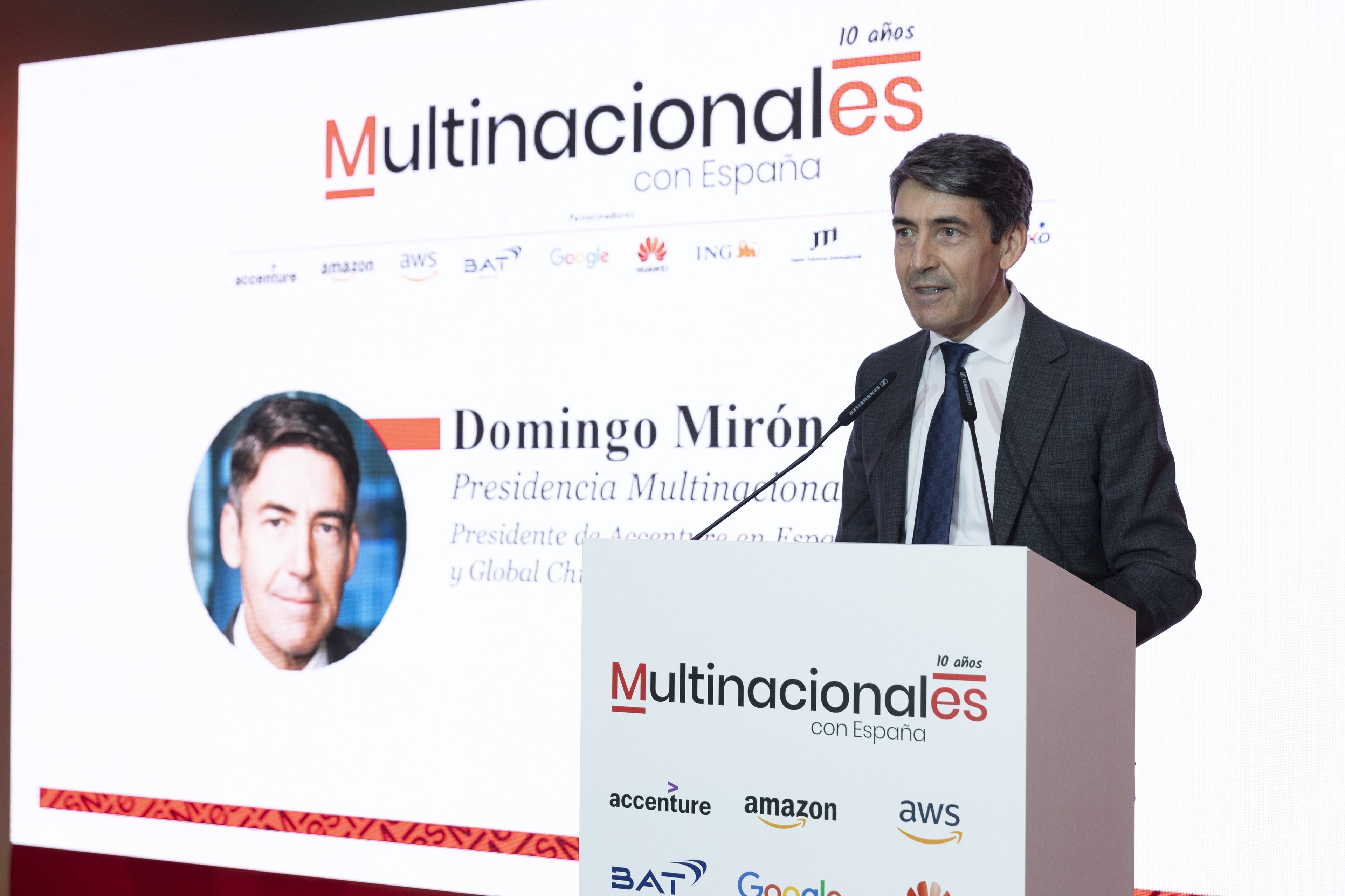 Domingo Mirón, presidente de Accenture en España, Portugal e Israel. 
