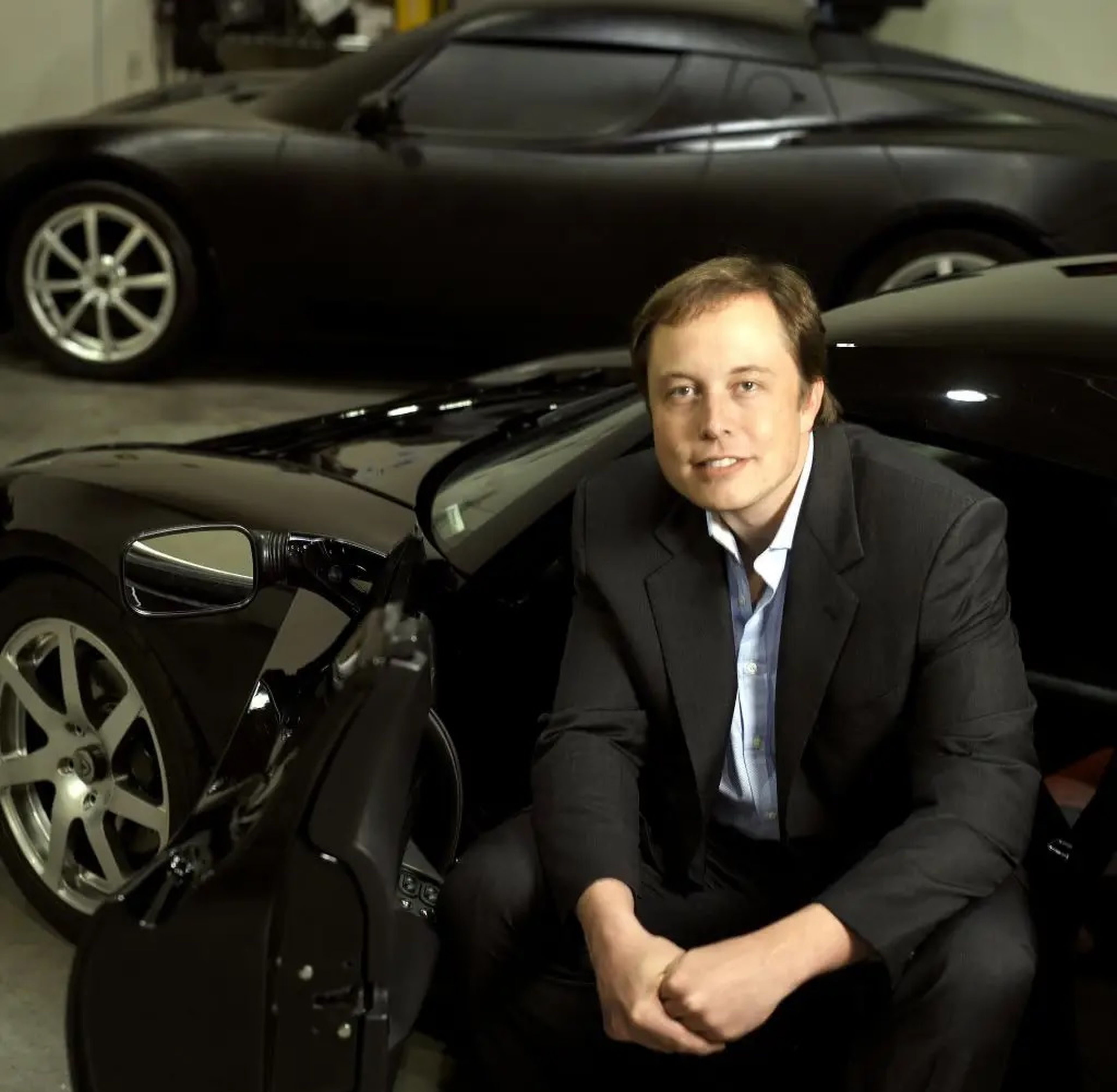 Elon Musk, actual CEO de Tesla, en 2006.