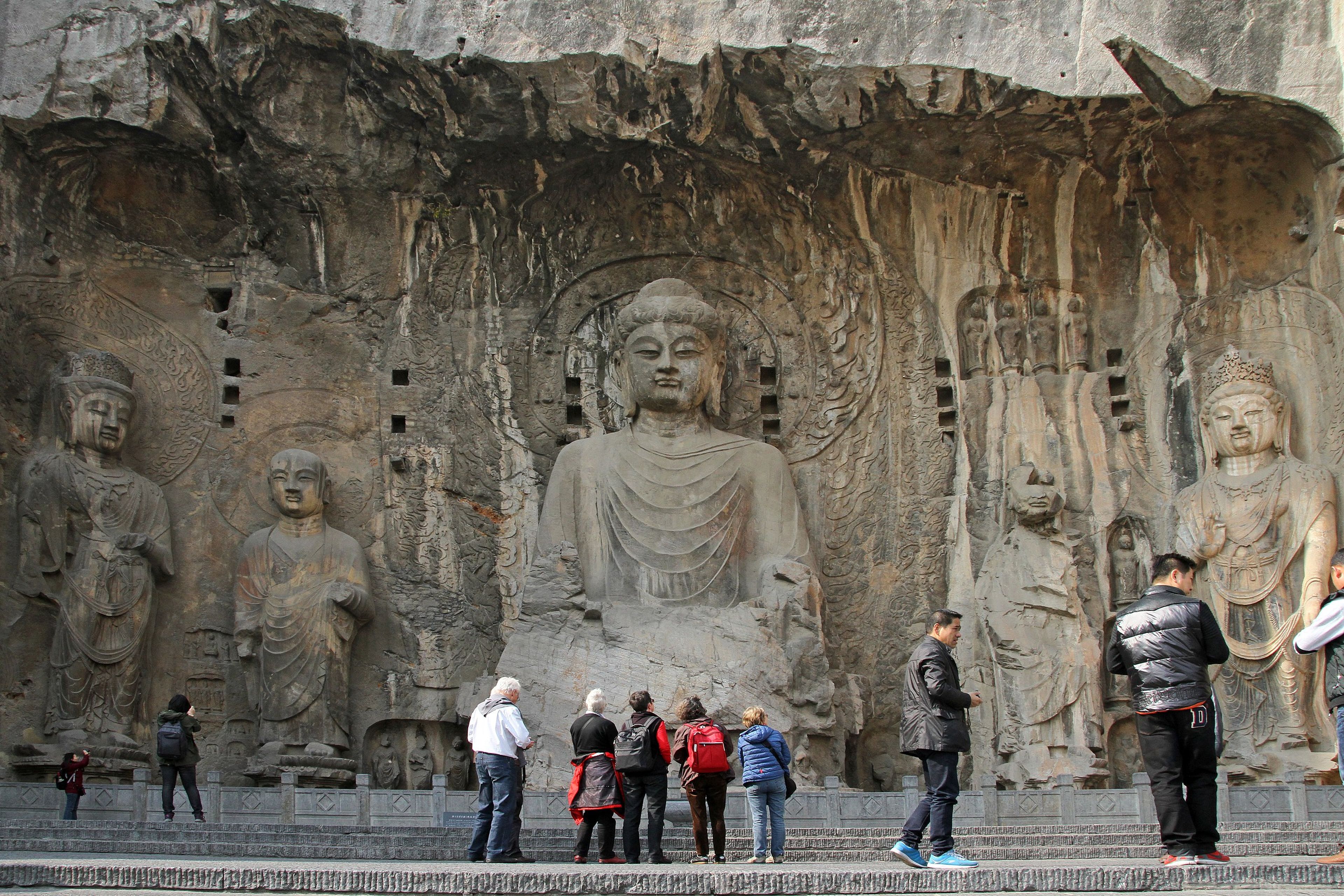 Grutas Longmen, China