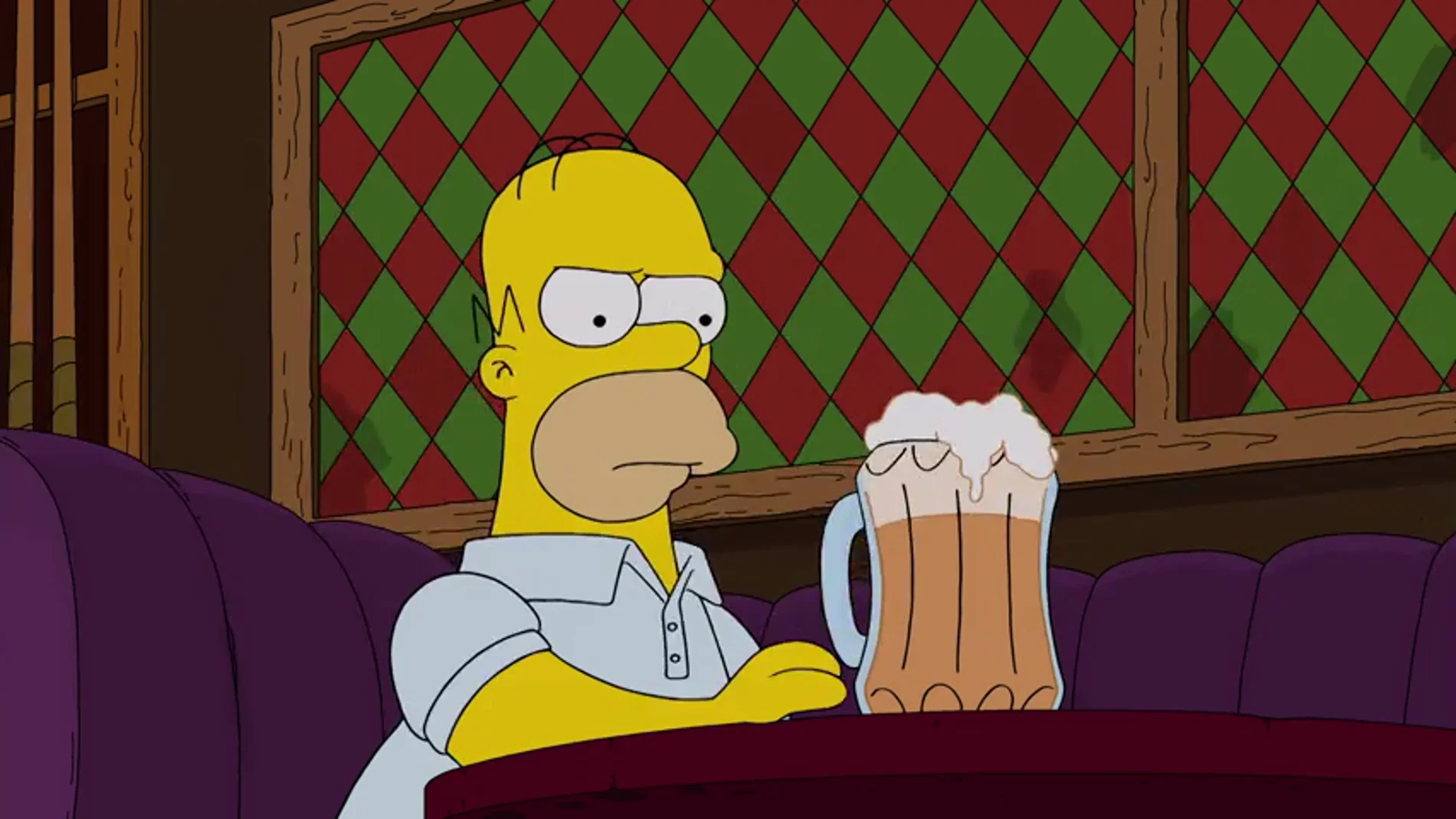 Homer bebiendo