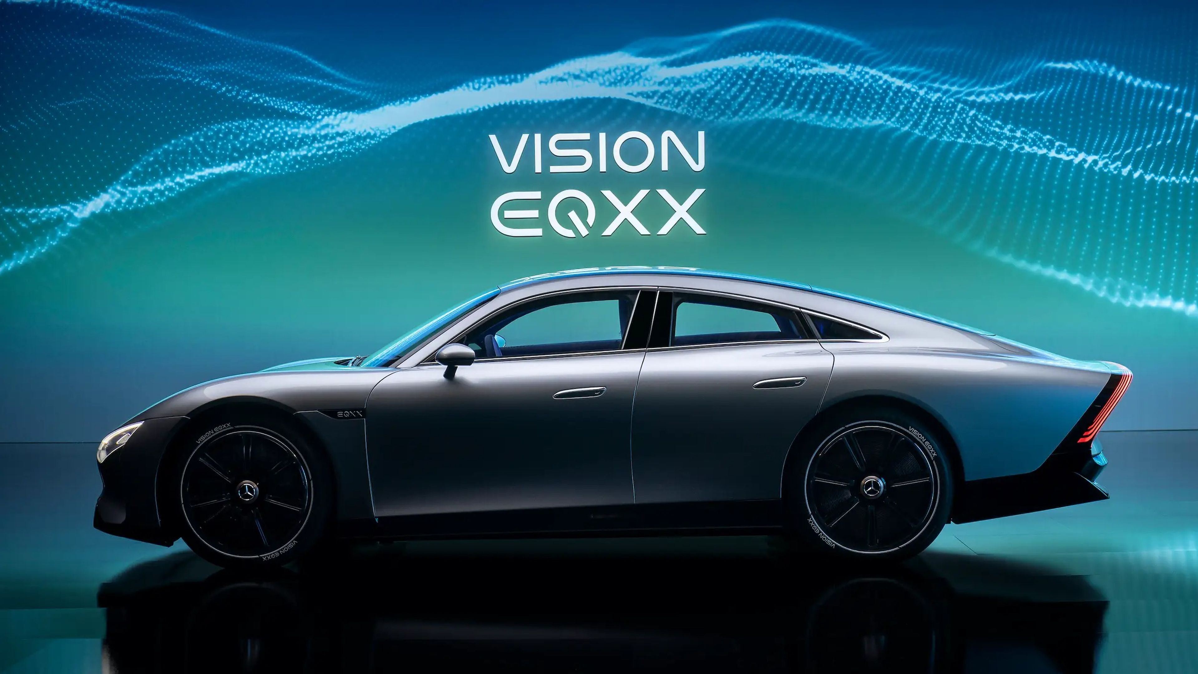 Mercedes-Benz Vision EQXX concept EV.