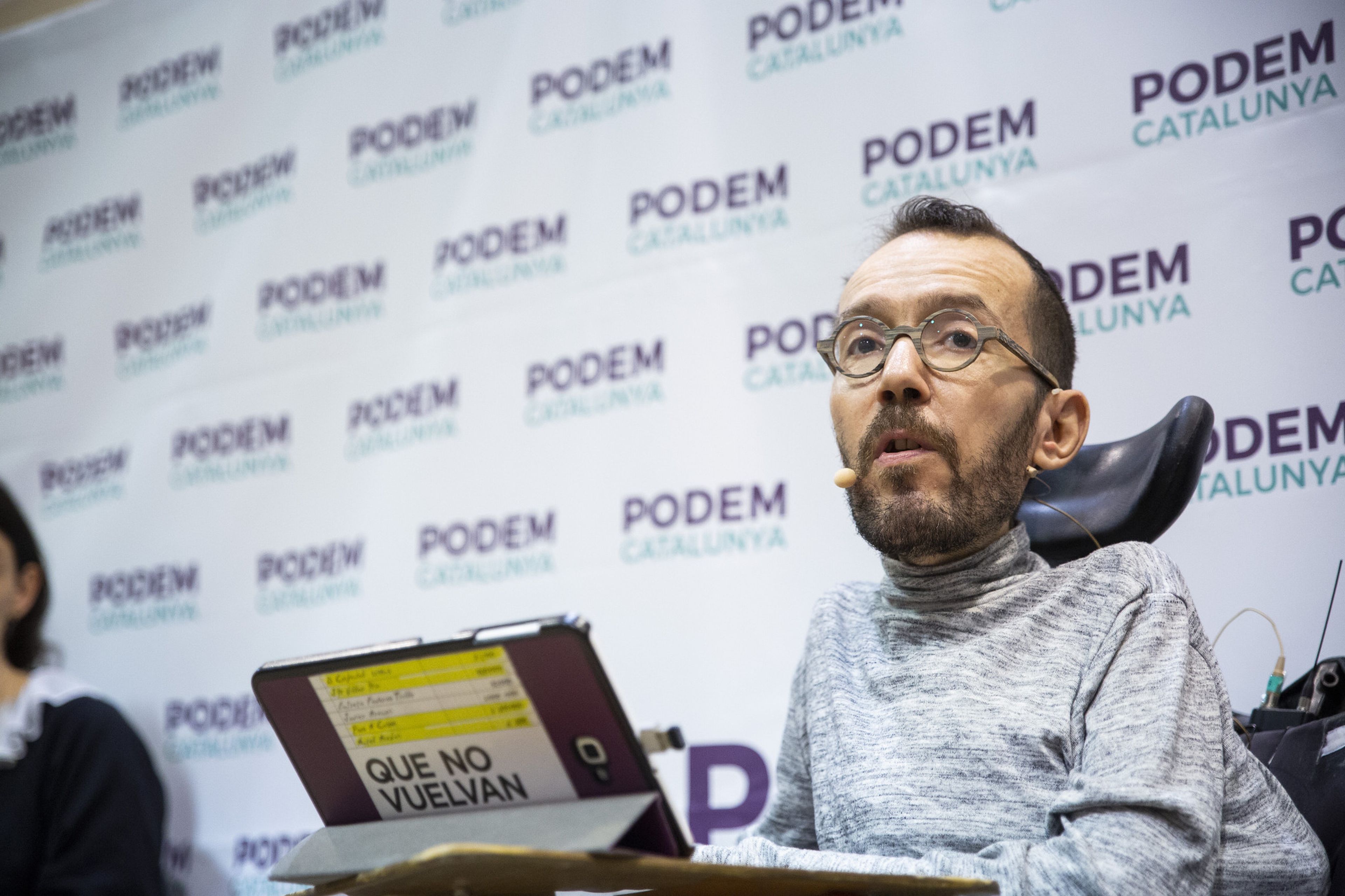 Pablo Echenique, exportavoz de Podemos en el Congreso de los Diputados.
