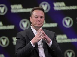 Elon Musk, dueño de Twitter y CEO de Tesla y SpaceX, en la conferencia VivaTech en París.