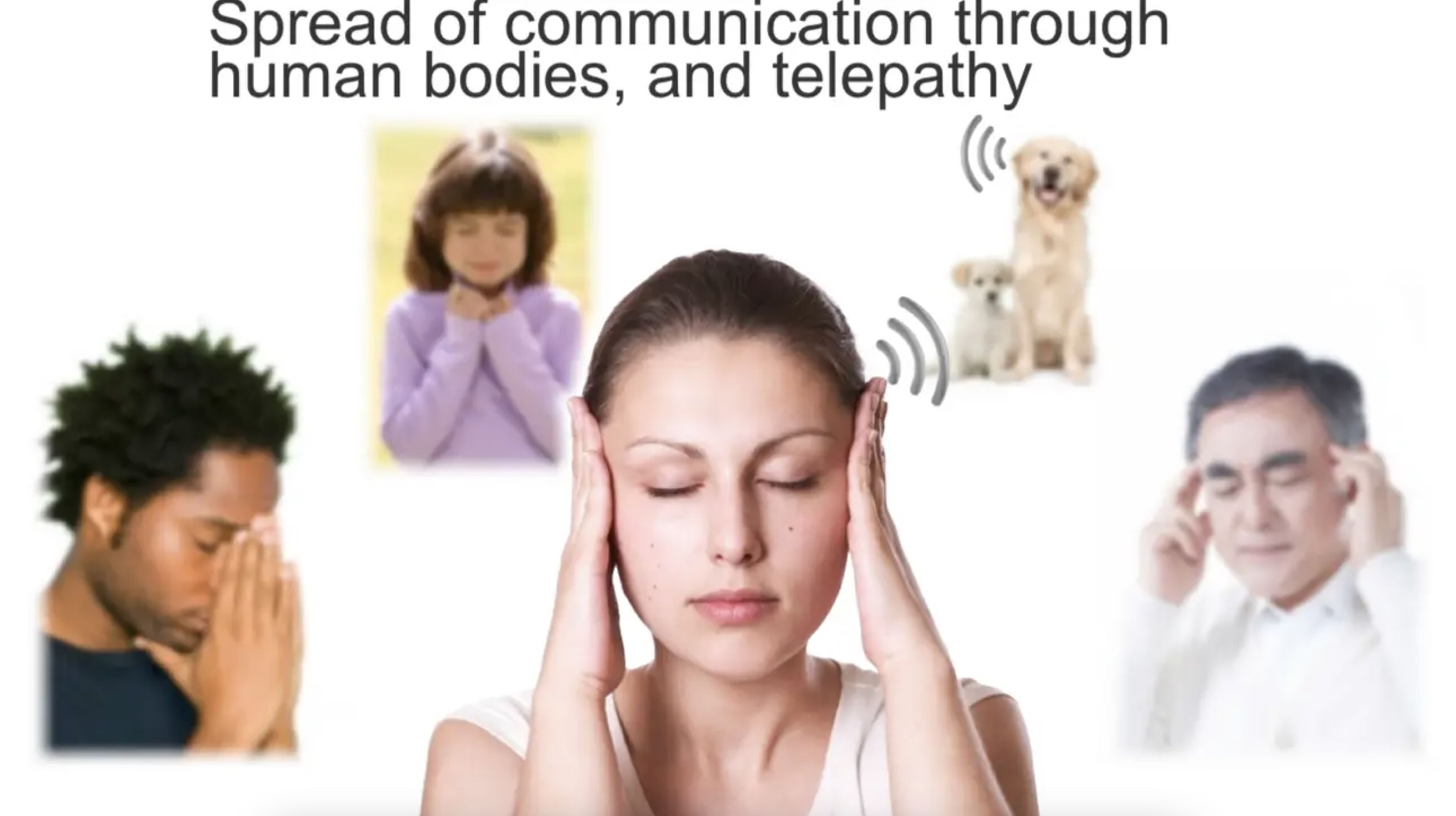 En una presentación de 2017, SoftBank especuló con que los humanos algún día podrían comunicarse telepáticamente.