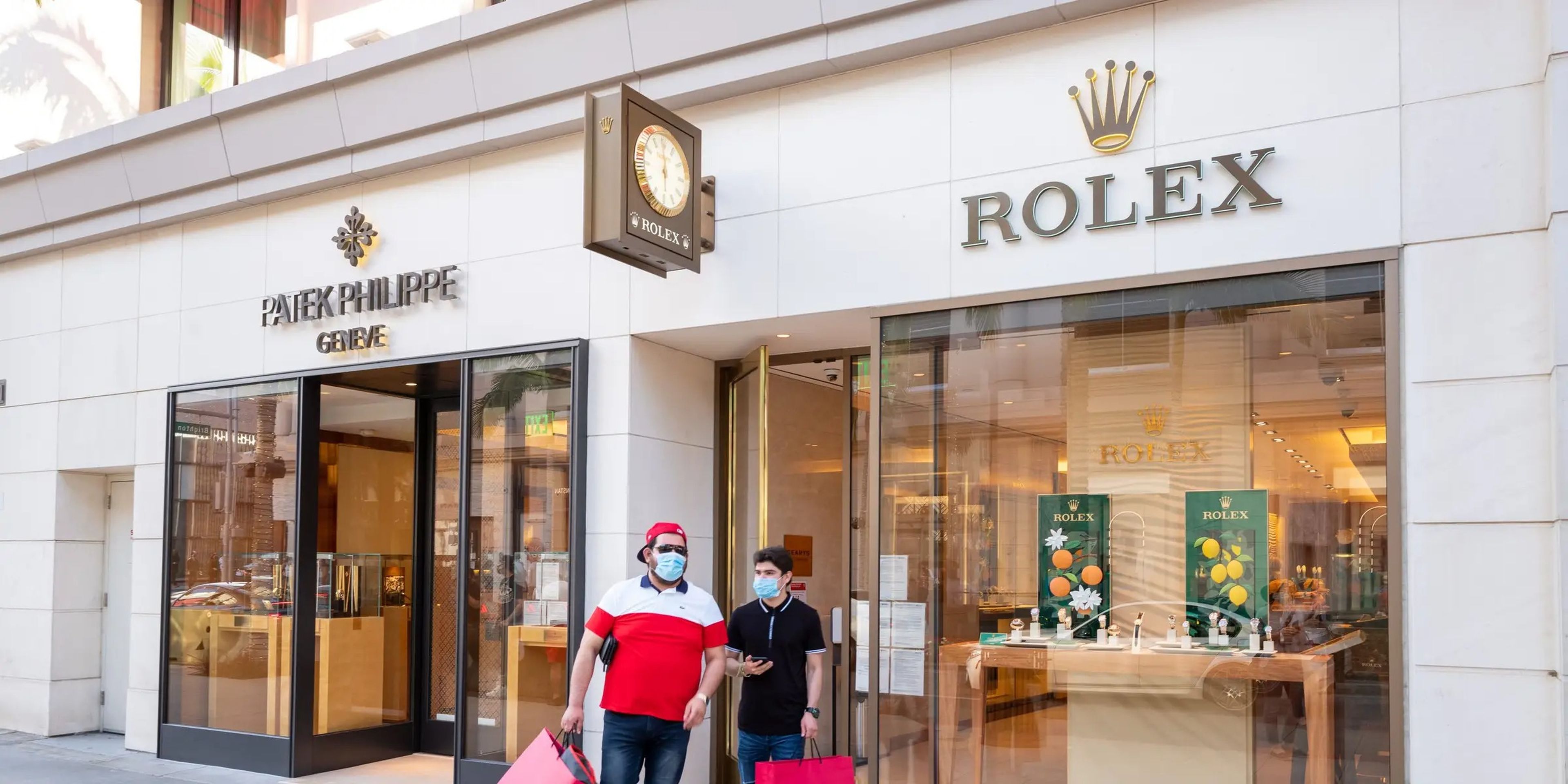 Rolex store in Beverly Hills