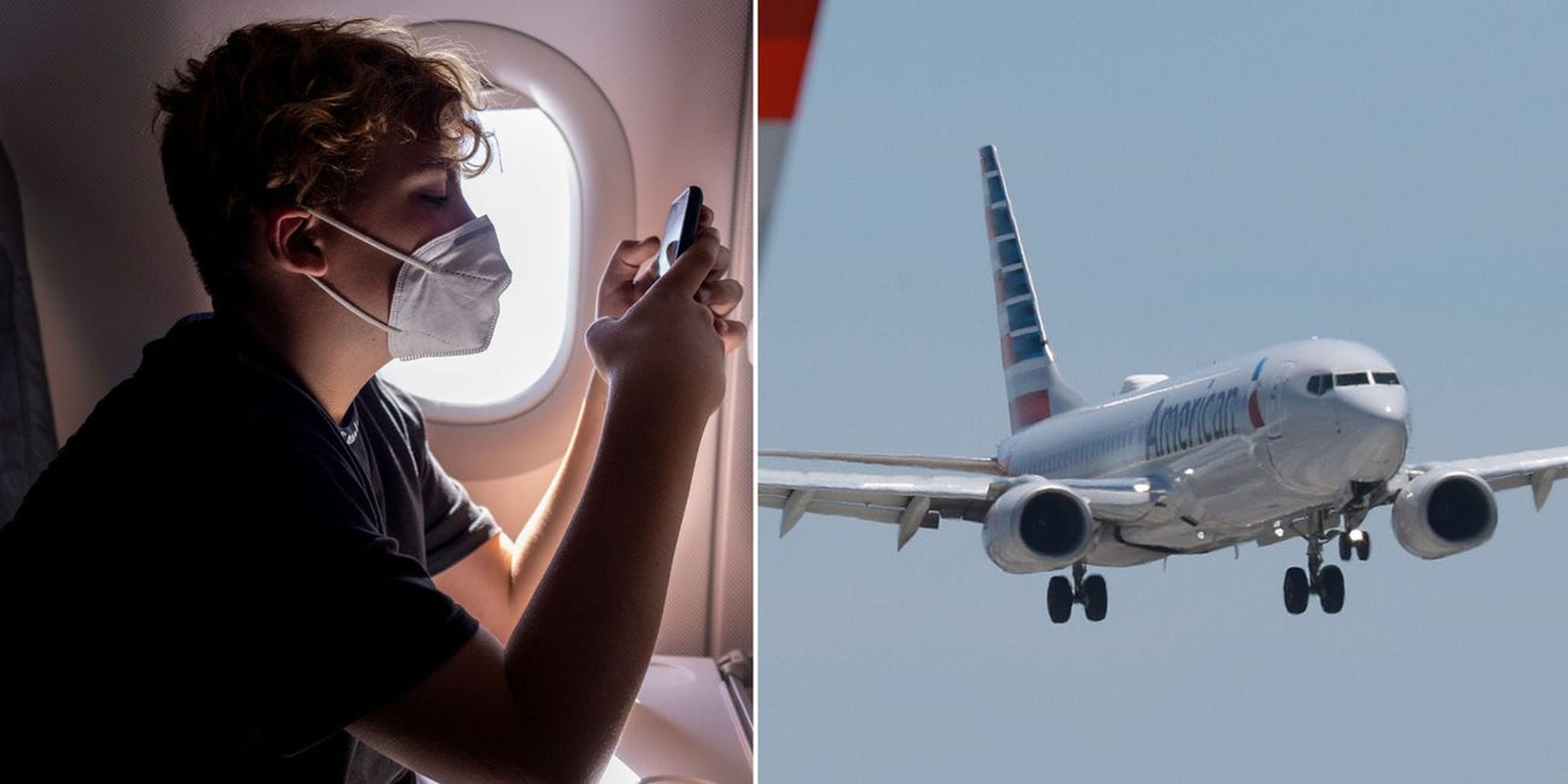 American Airlines canceló el billete de un adolescente tras ser sorprendido planeando saltarse el vuelo a Nueva York (no aparece en la foto).