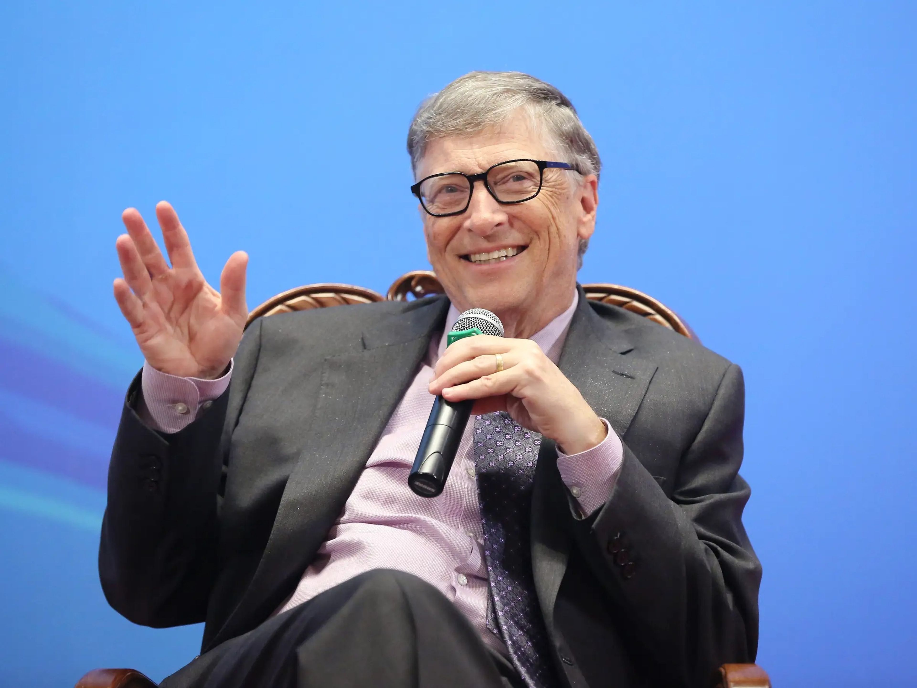 Bill Gates, cofundador de Microsoft. 