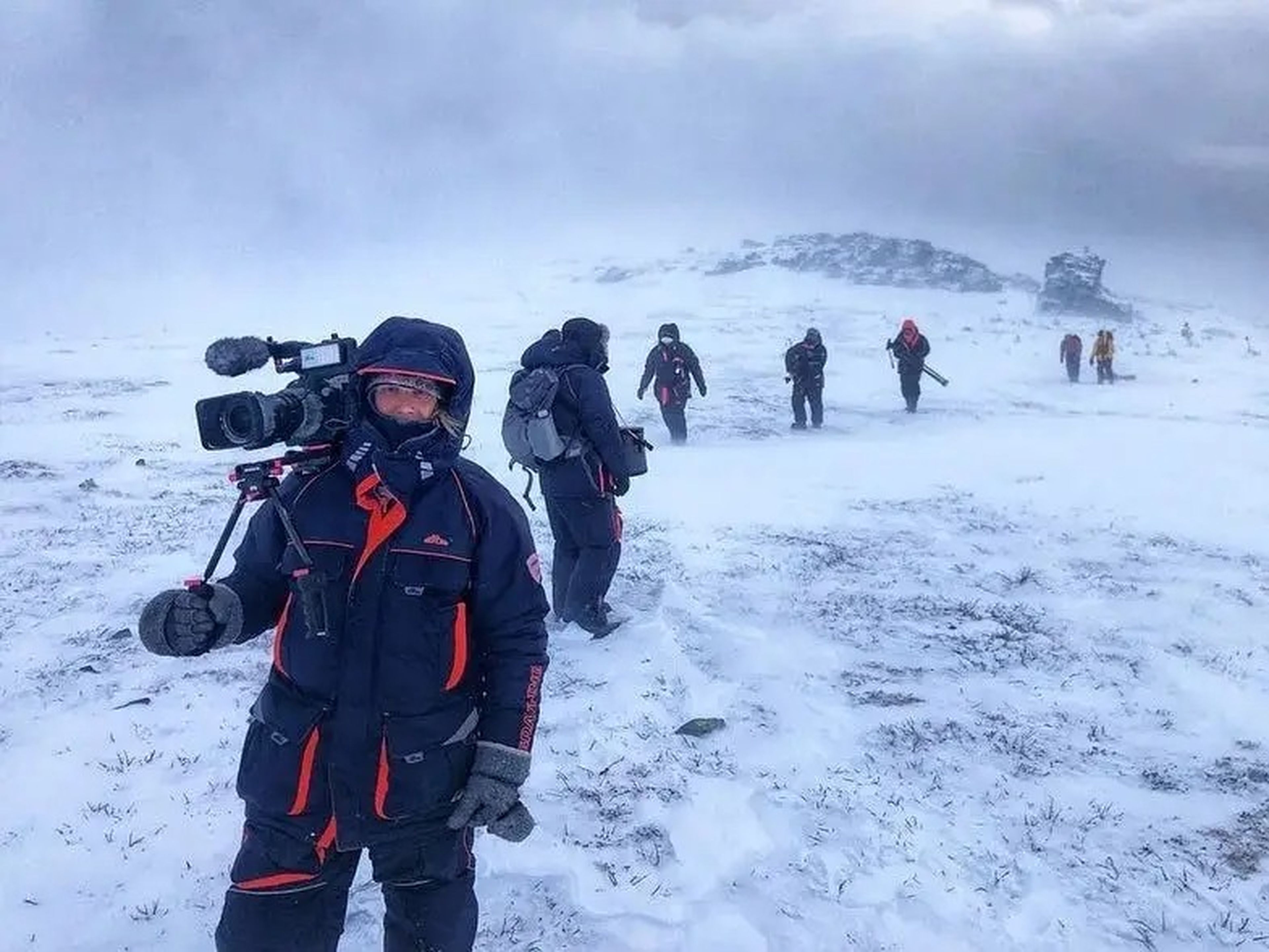 Brian Weed posa durante una expedición de 'trekking' por los montes Urales de Siberia en 2019.
