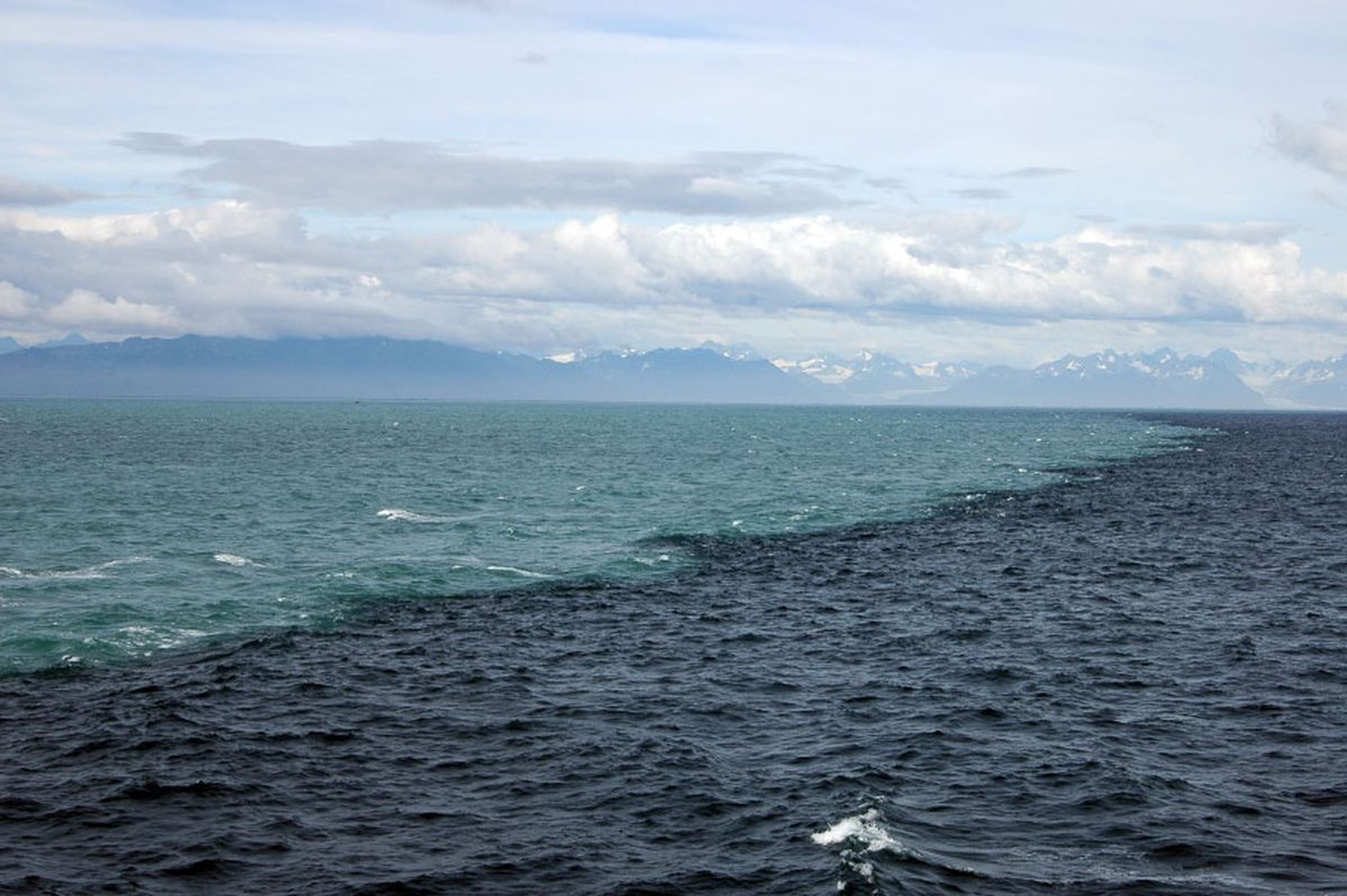 Край тихого океана. Галоклин Балтийское море. Аляскинский залив. Залив Аляска и тихий океан.