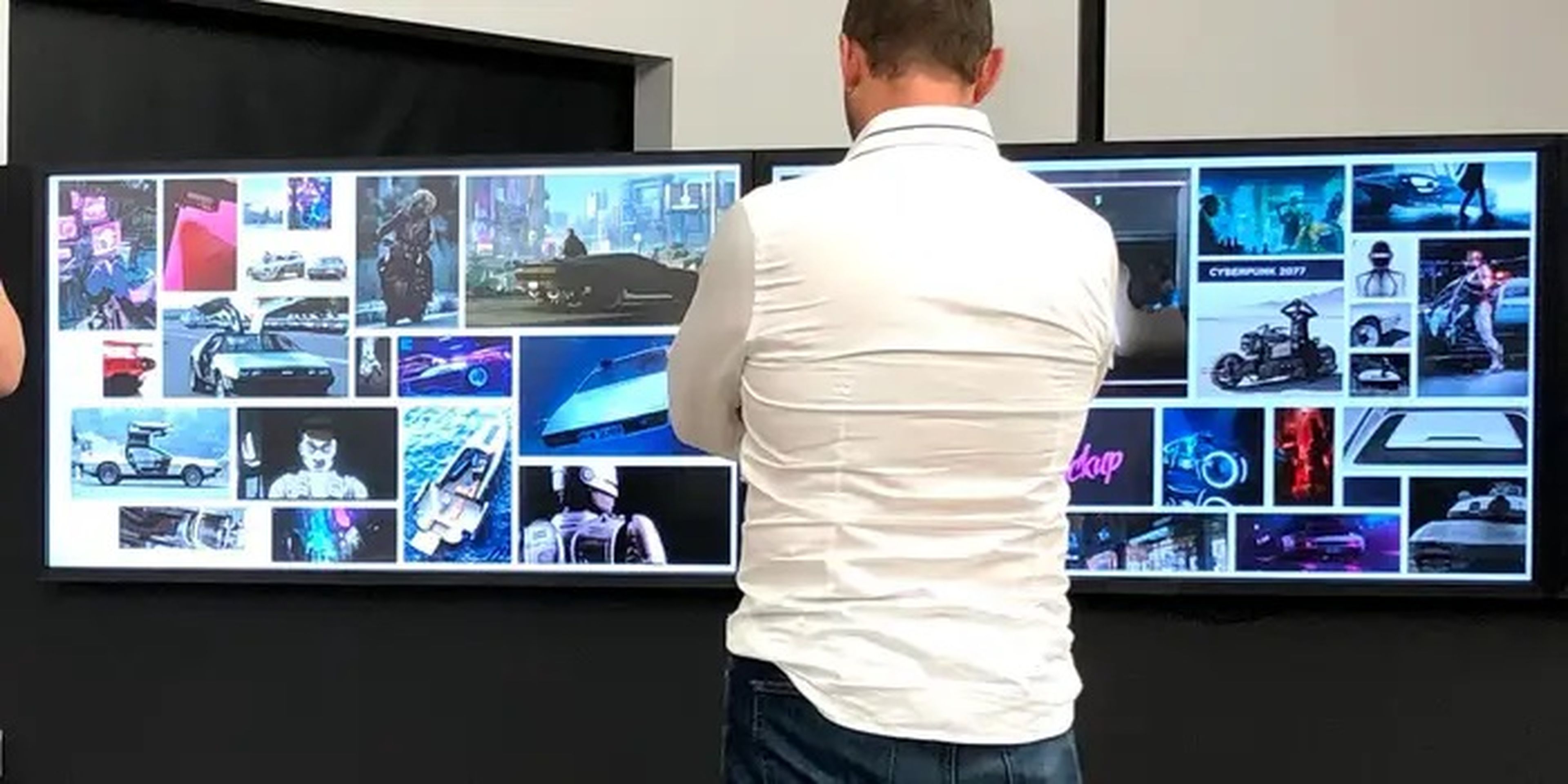 La imagen también muestra algunas de las películas y videojuegos que ayudaron a inspirar el diseño del Cybertruck.