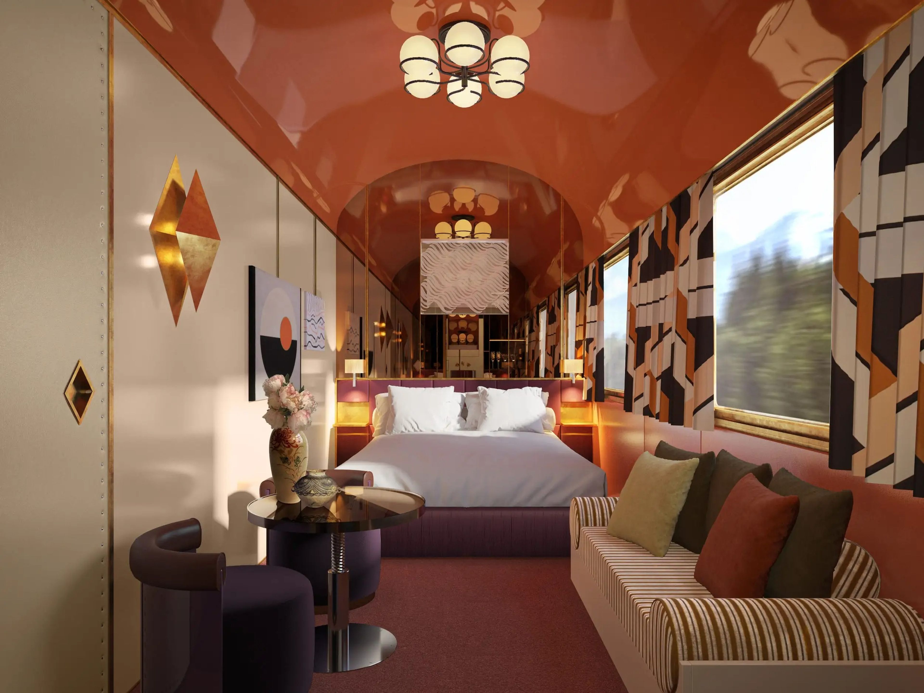 Orient Express La Dolce Vita suite