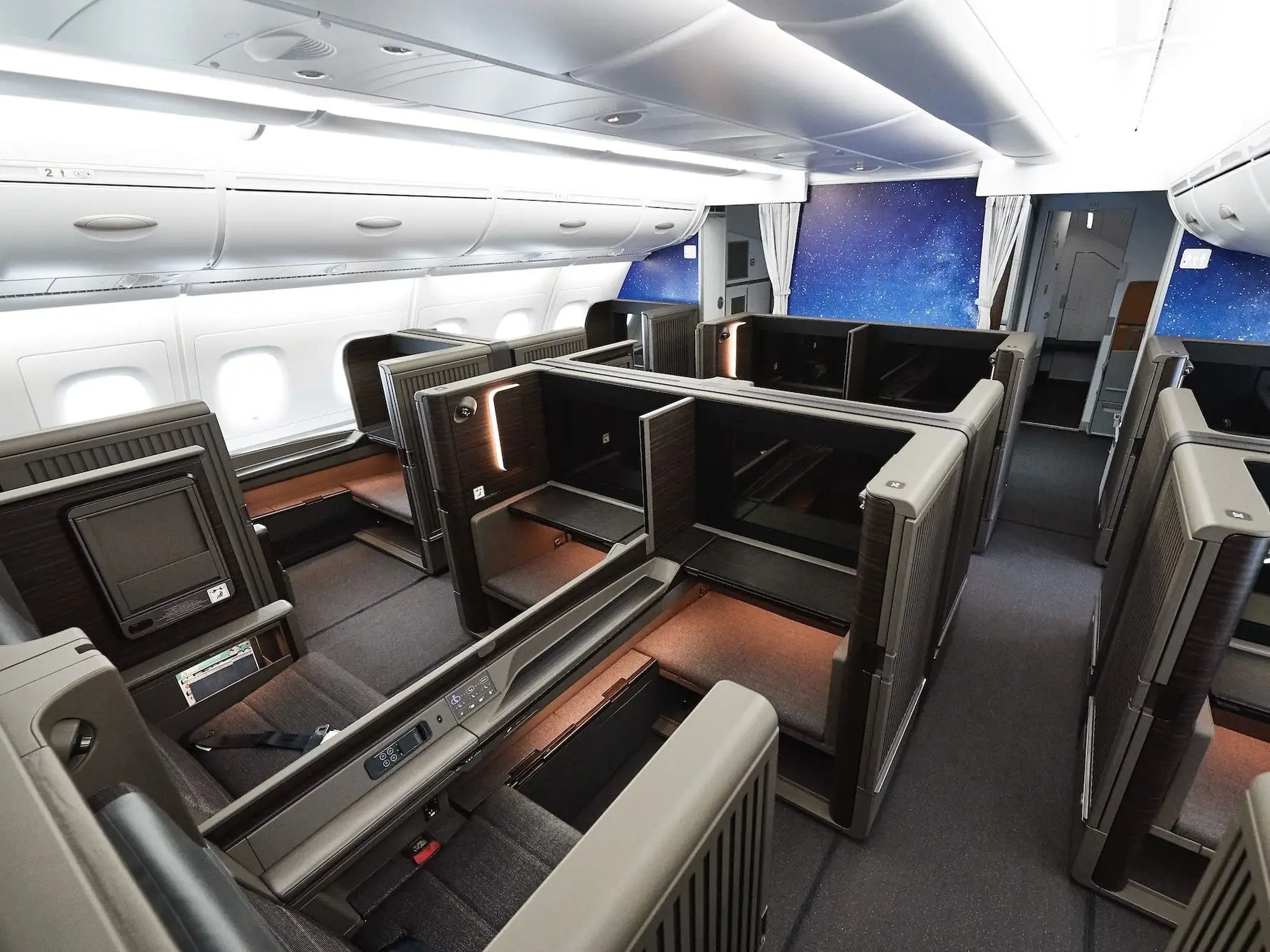 ANA A380 first class seats.