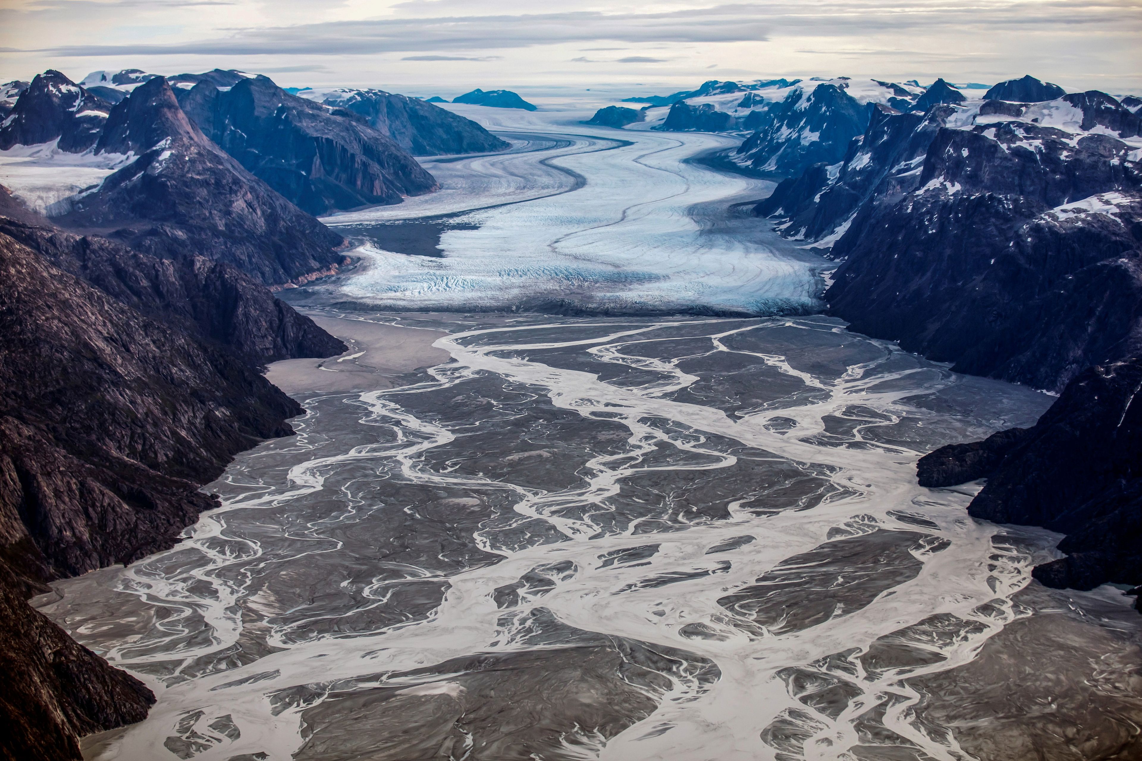 Derretimiento del glaciar Sermeq