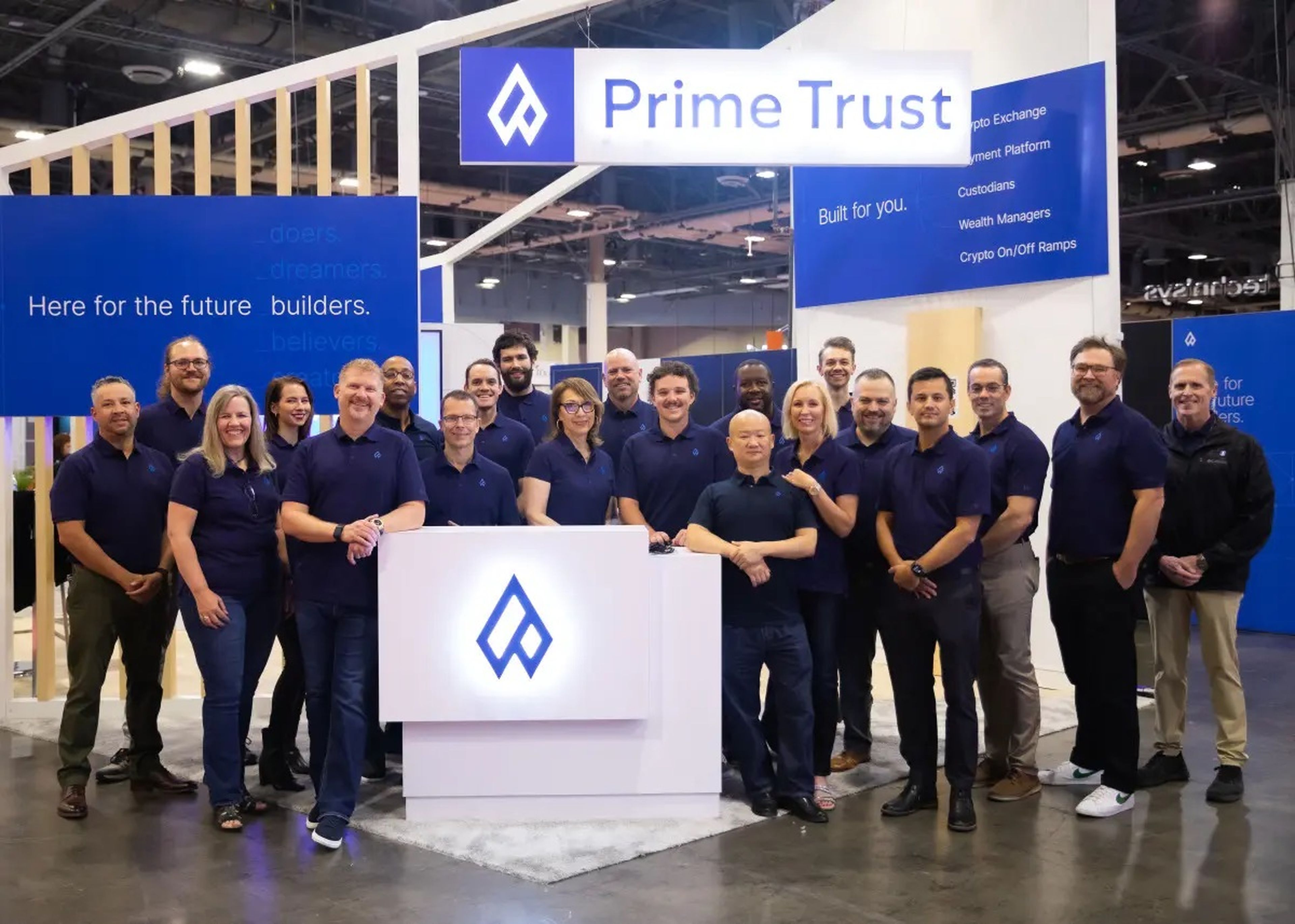El equipo de Prime Trust en octubre de 2022.