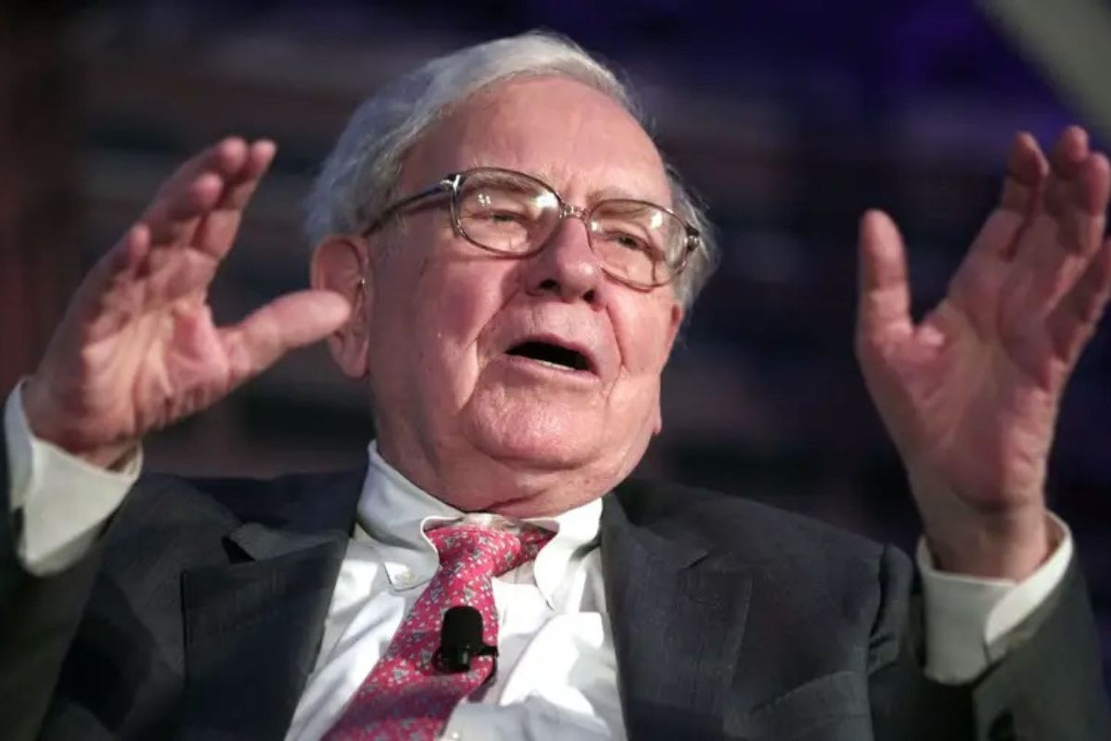 El inversor y CEO de Berkshire Hathaway, Warren Buffet.