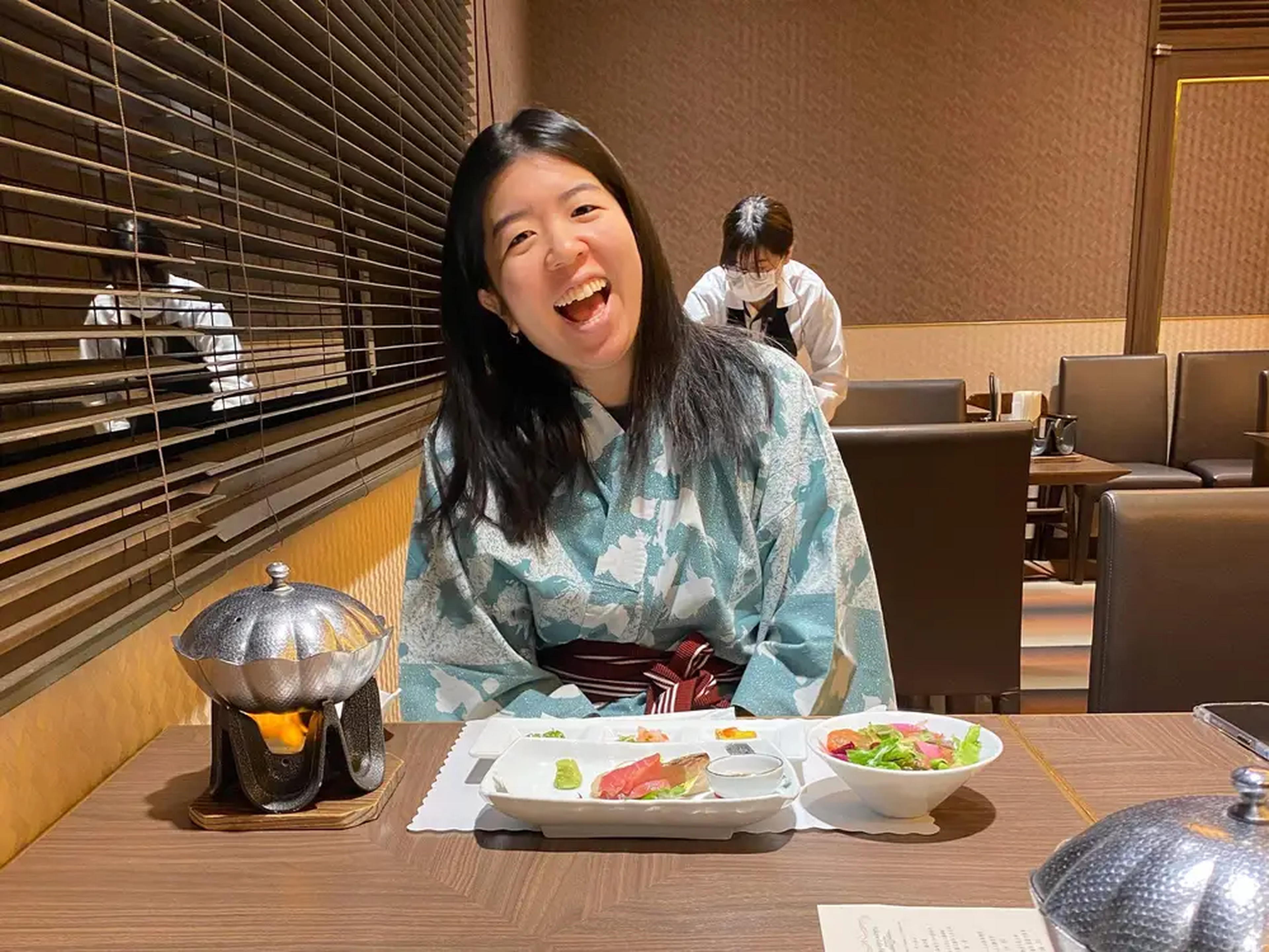 La autora disfruta mucho de la gastronomía japonesa.