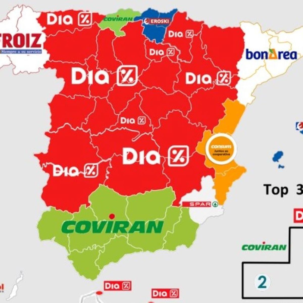 mapa supermercados establecimientos espana 2023 3097922