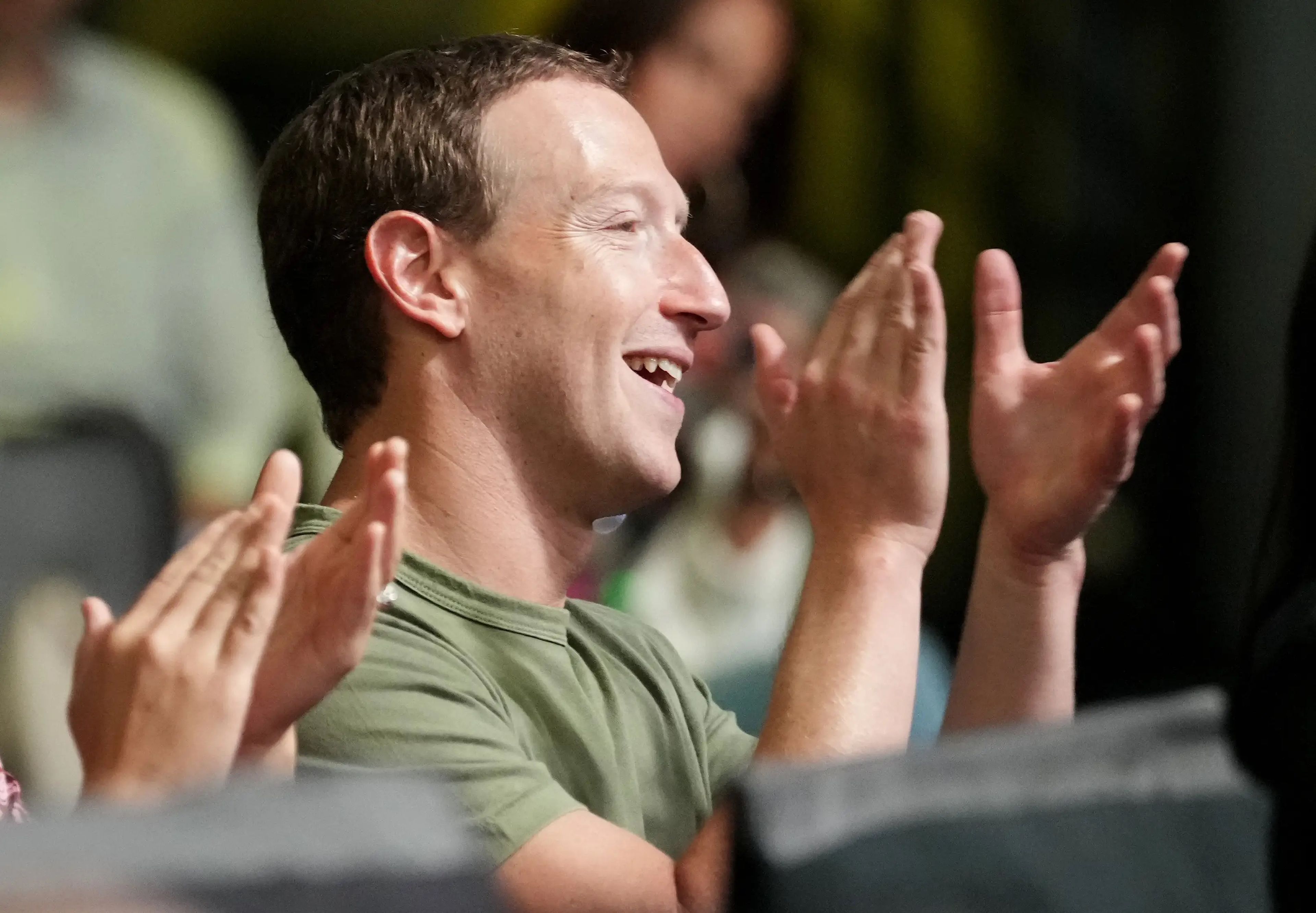 Mark Zuckerberg, CEO de Meta (la matriz de Facebook, Instagram y WhatsApp).